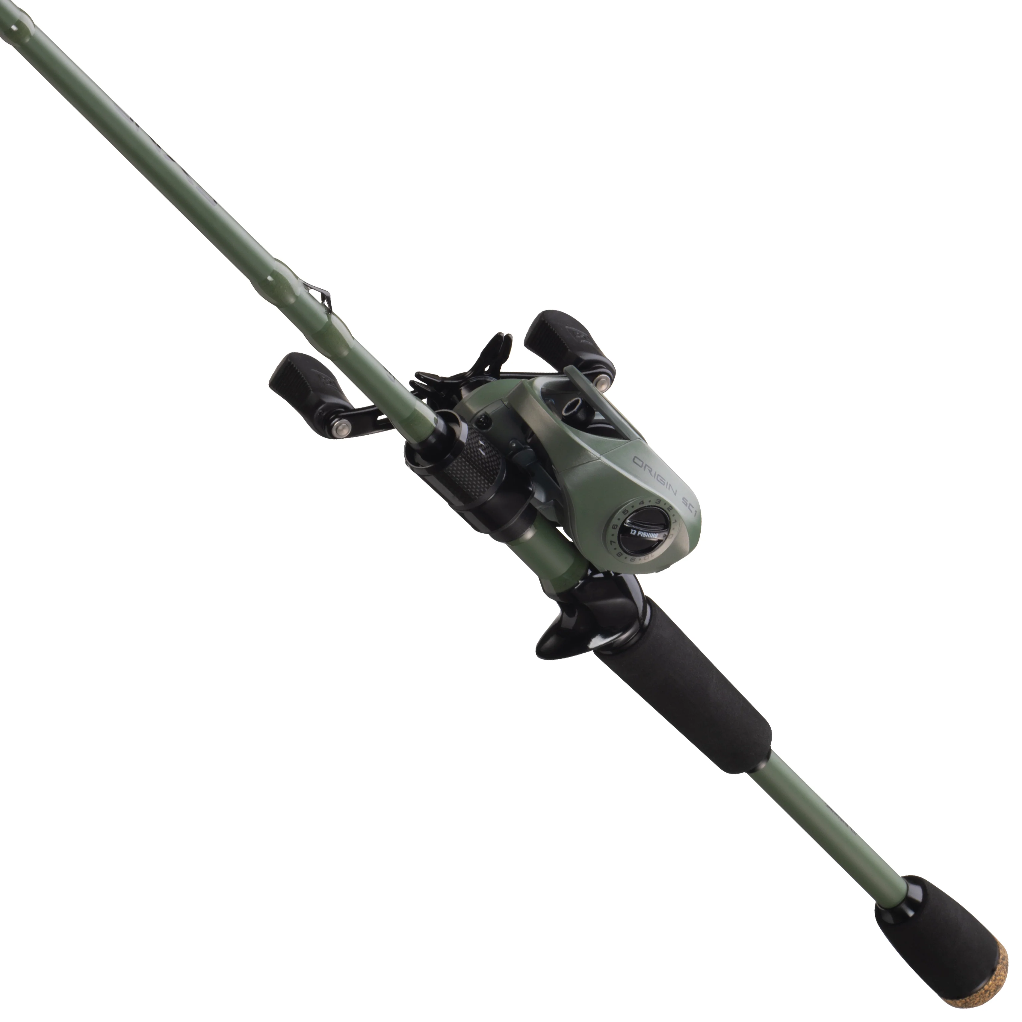 13 Fishing Sync Casting multirullset med flätlina - Image 4
