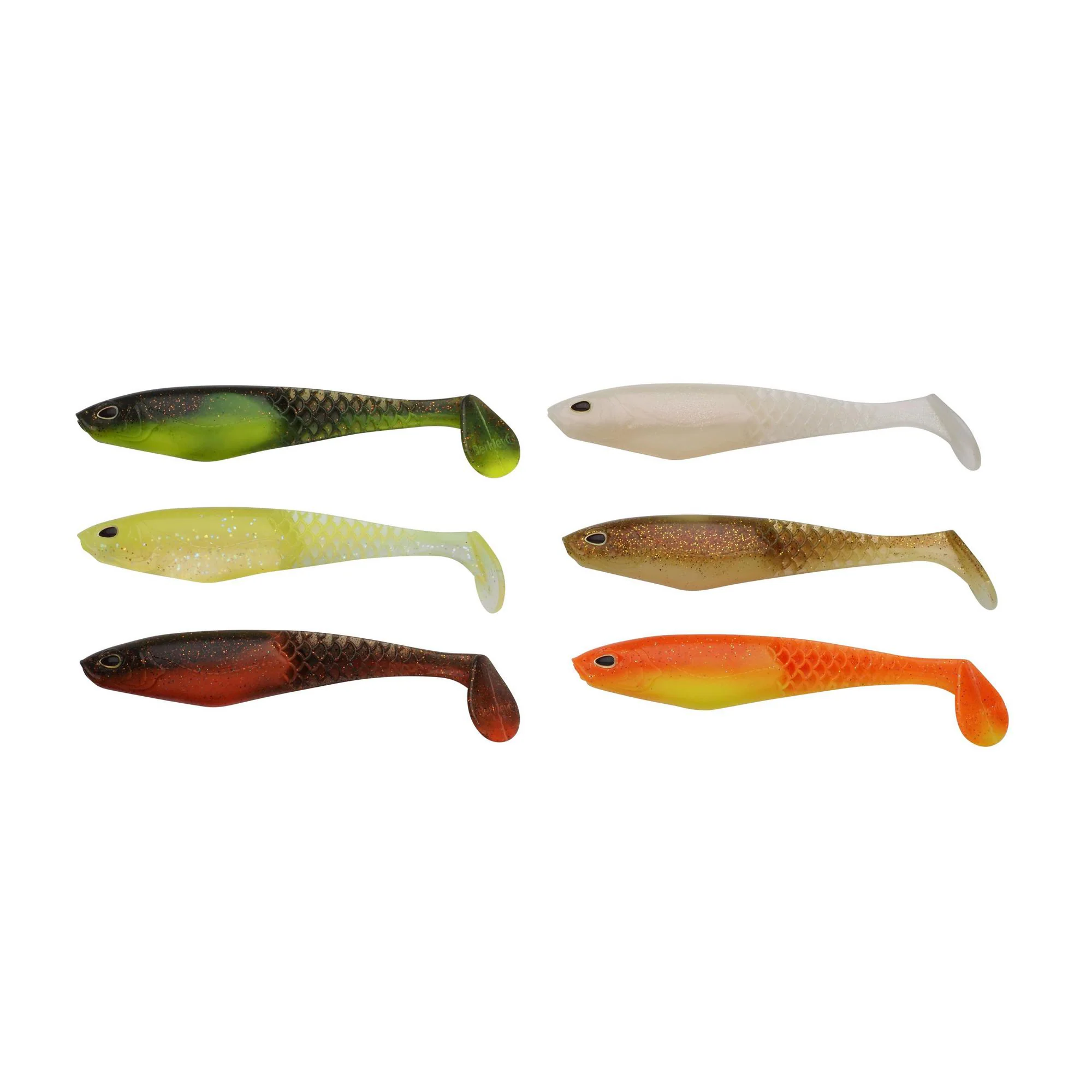 Berkley Cullshad 10 cm Dark Water Mix jigg 6 st/pkt