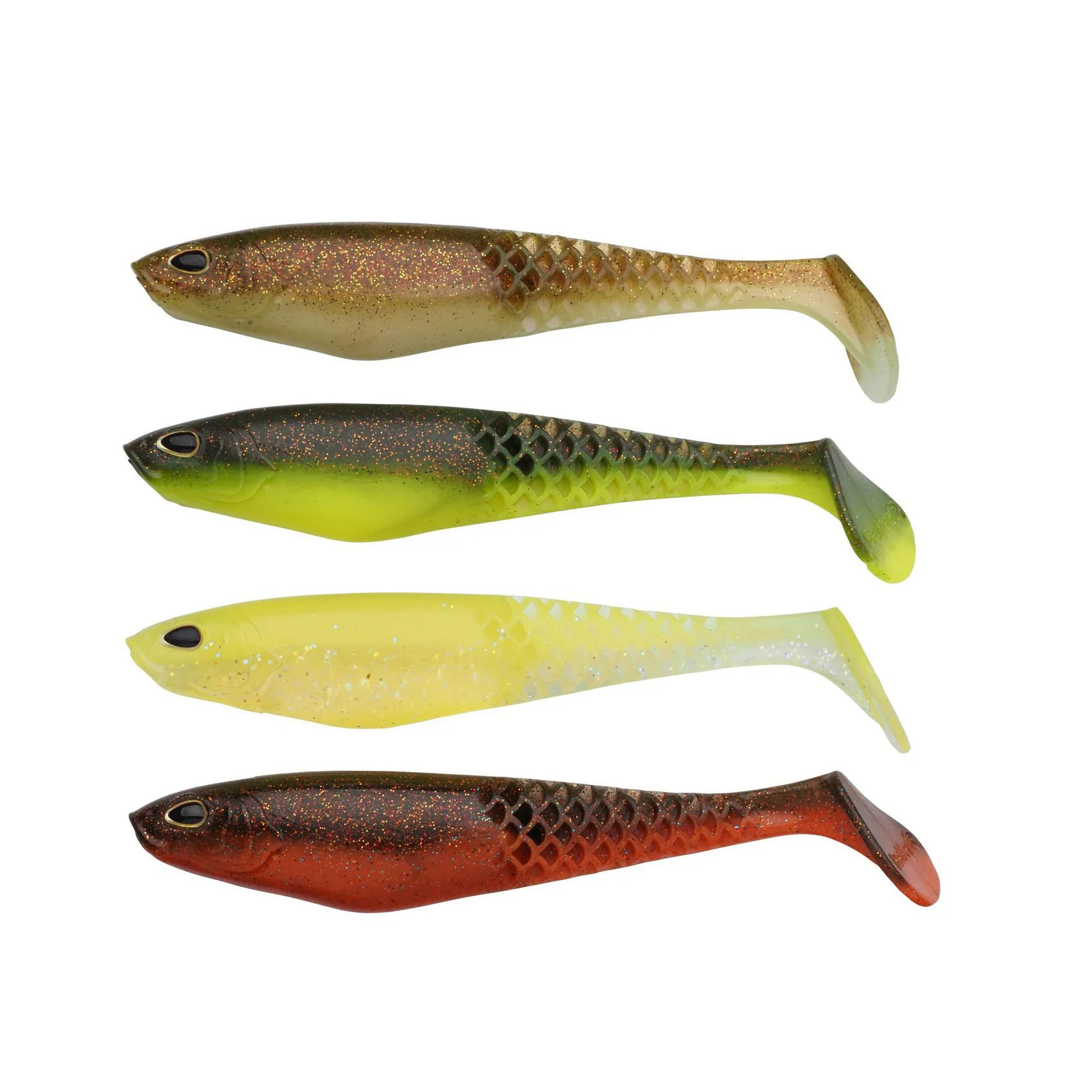 Berkley Cullshad 12,5 cm Dark Water Mix jigg 4 st/pkt - Image 2
