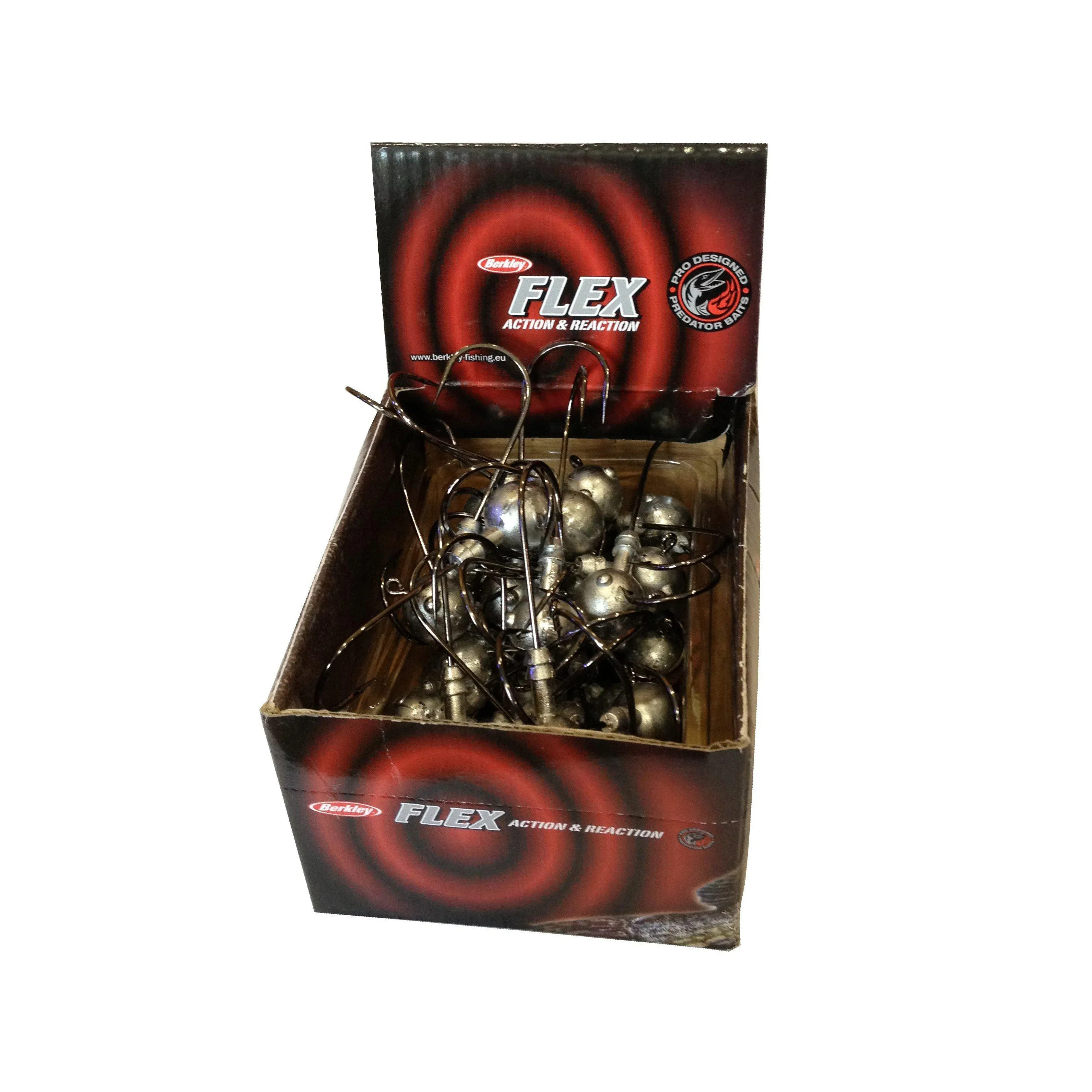 Berkley Flex Round Head 15 g jiggskalle 100 st/pkt