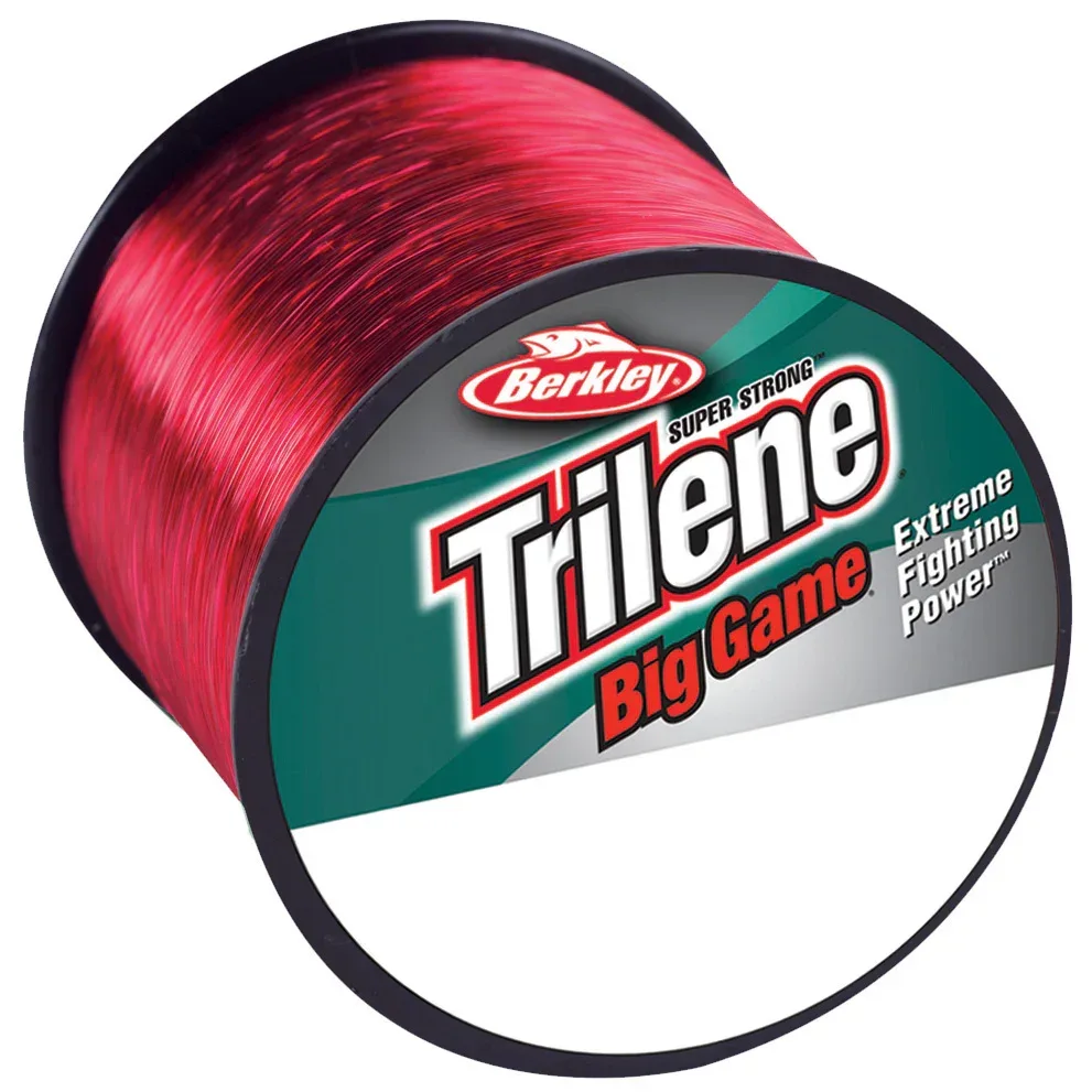 Berkley Trilene Big Game röd monofilament lina - Image 3