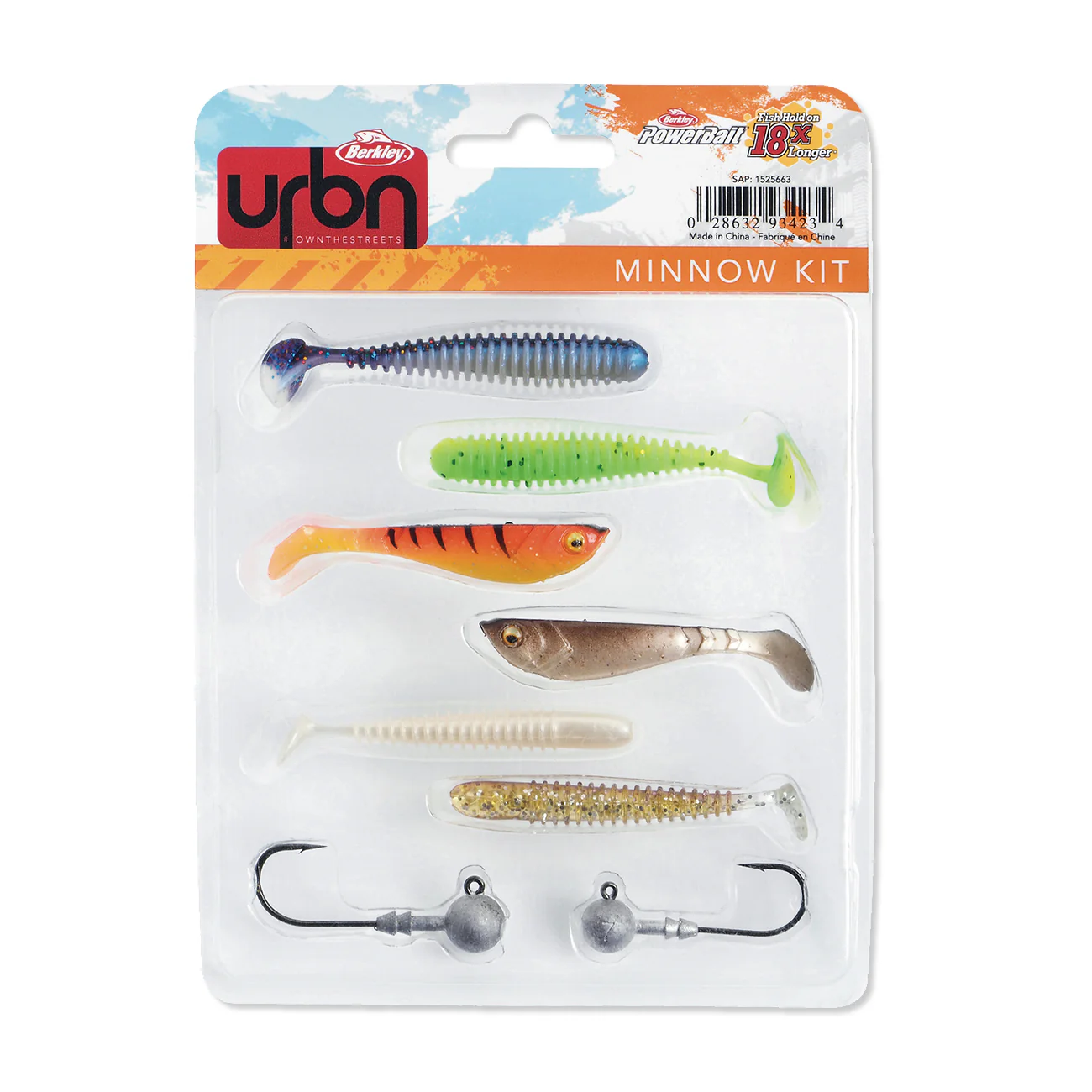 Berkley URBN Kit Minnow jiggsortiment - Image 3