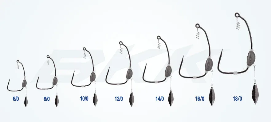 BKK Titan Diver+ krok med spinnare 2 st/pkt - Image 3