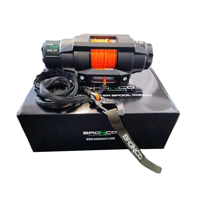 Bronco HDCS Heavy Duty Center Spool 4500 elvinsch med fjärrkontroll 2045 kg - Image 9