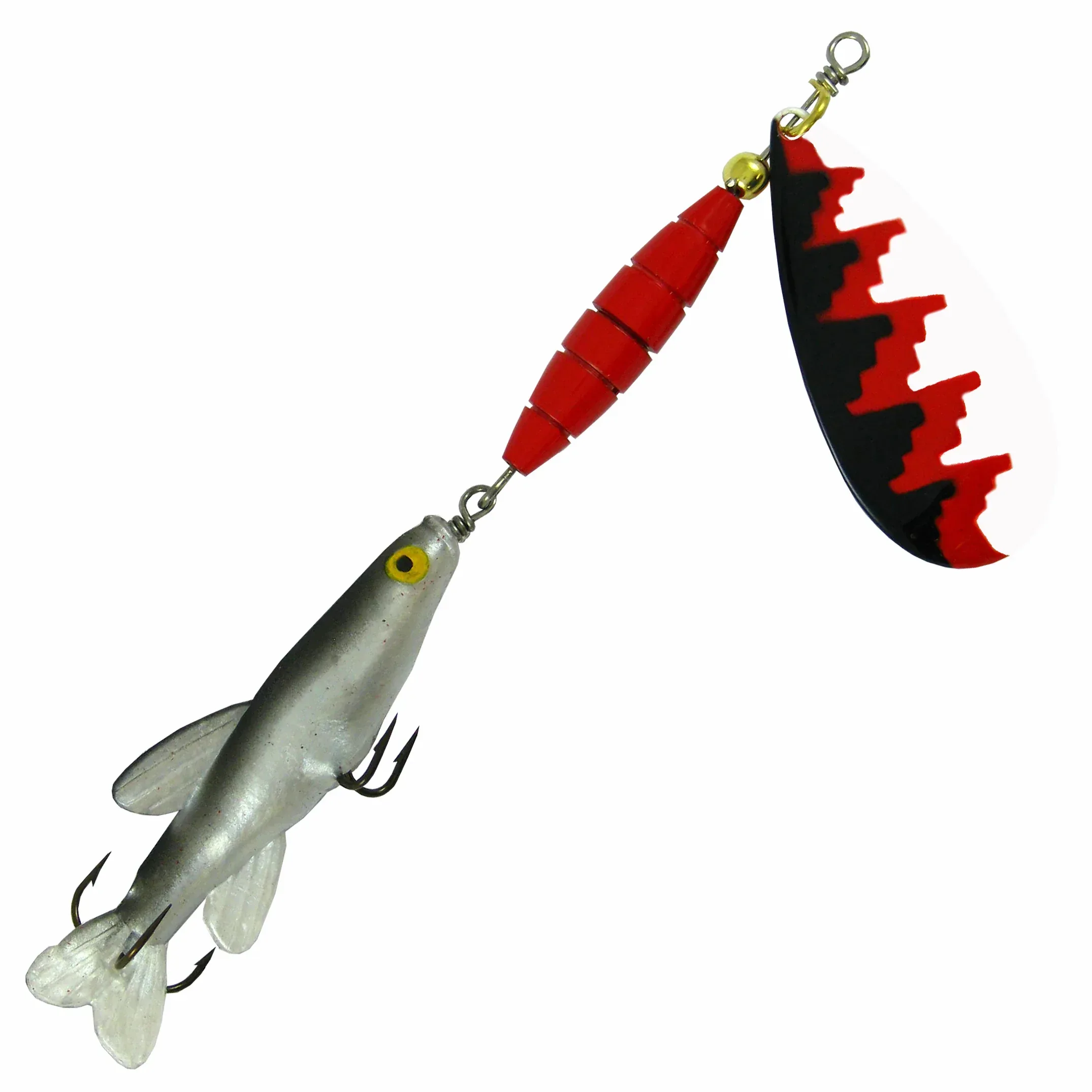 Calico Cat med fisk 13 g spinnare