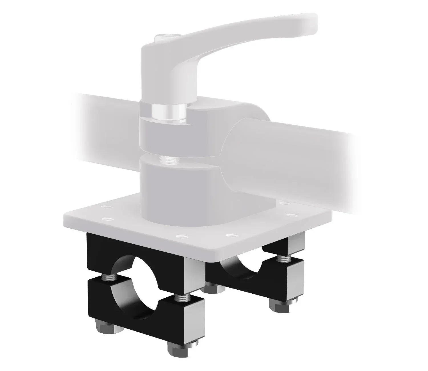 Comstedt MEGA Mount Live relingsfäste till givarställning 25mm