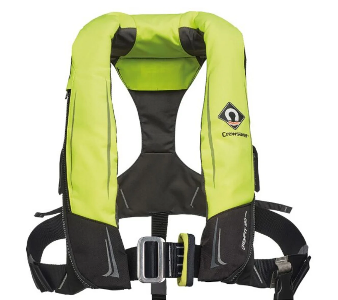 Crewsaver Crewfit 180N Pro automatiskt uppblåsbar flytväst med ljus - Image 3