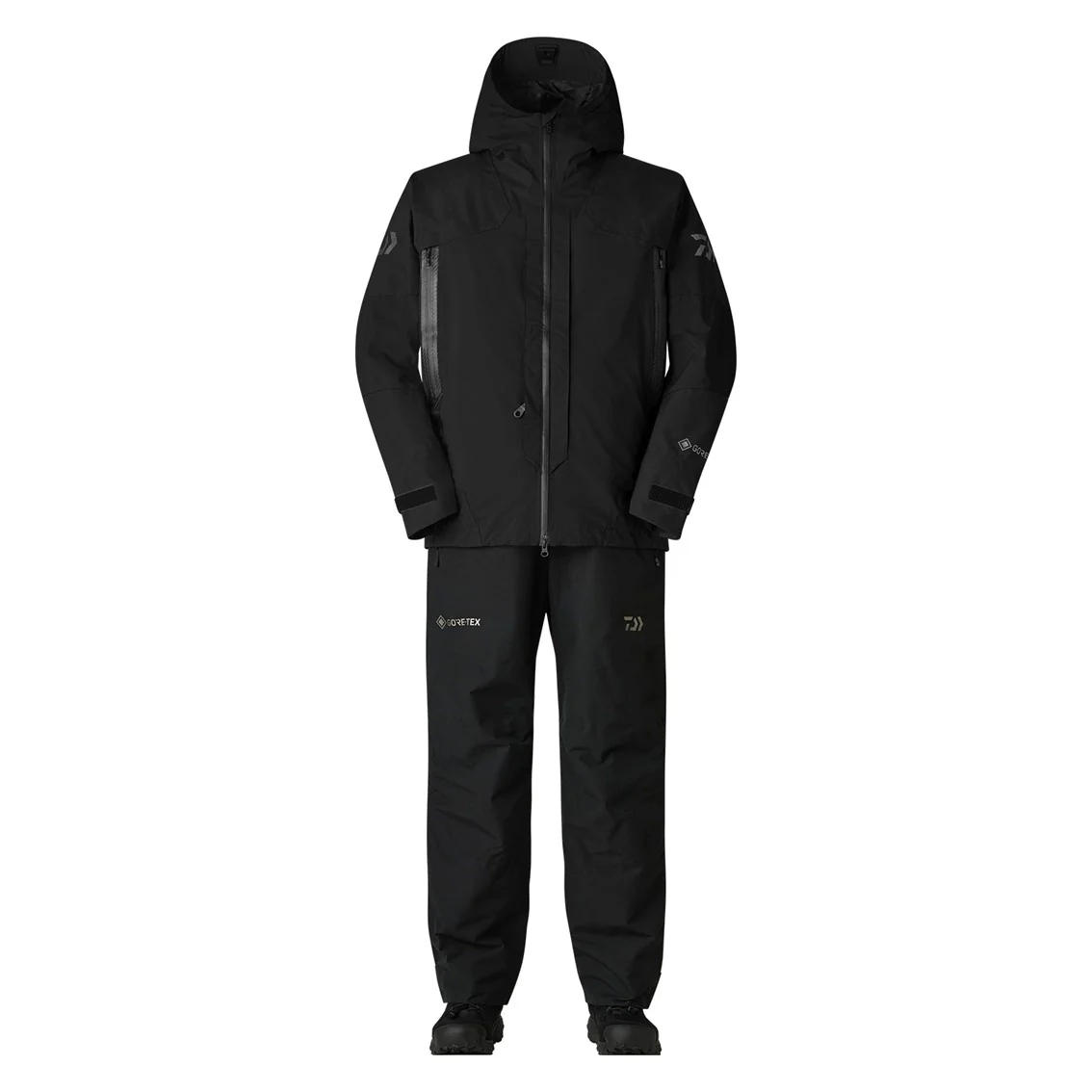 Daiwa Gore-Tex Winter Suit Black värmedräkt - Image 2