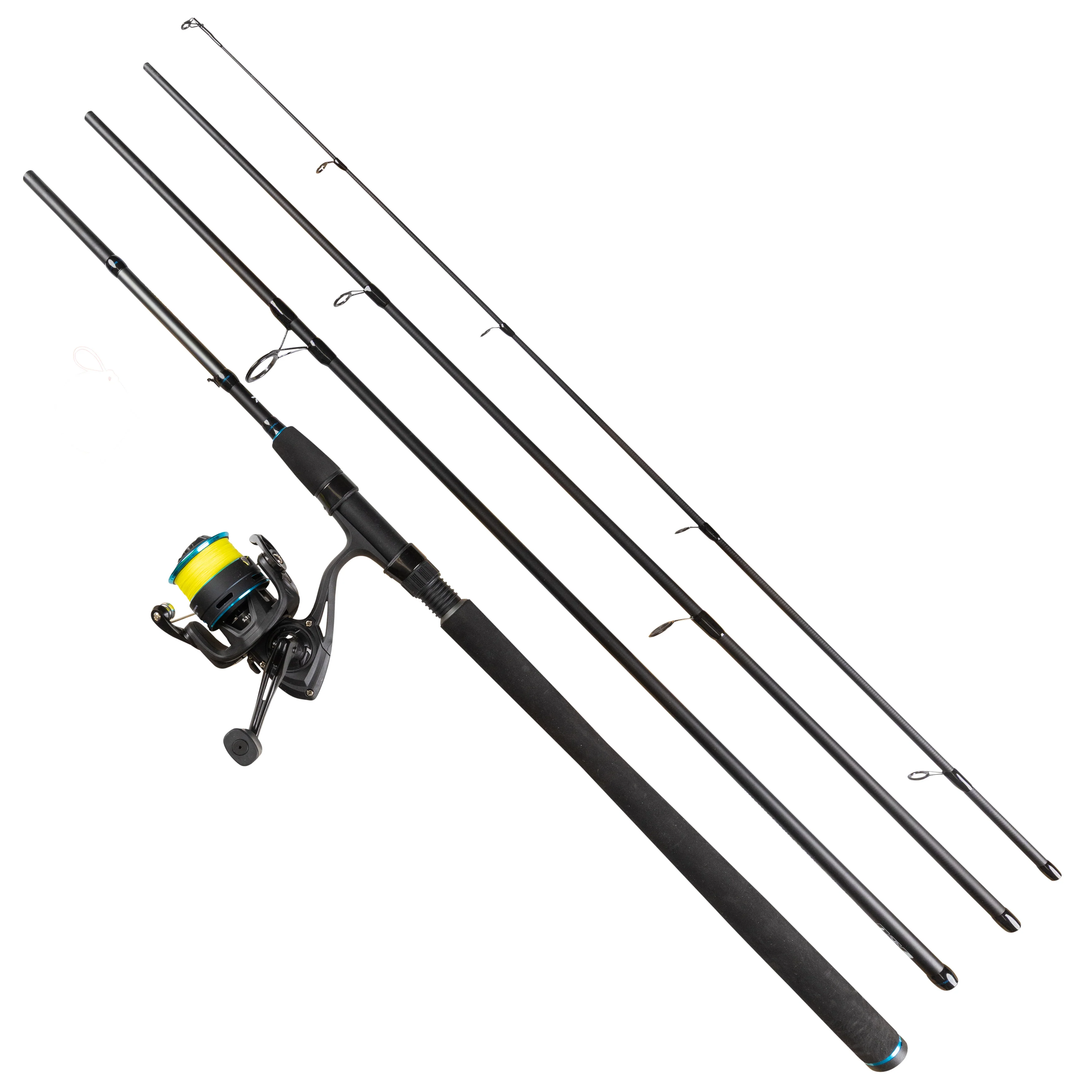 Daiwa Strikeforce 4-delat haspelset med flätlina