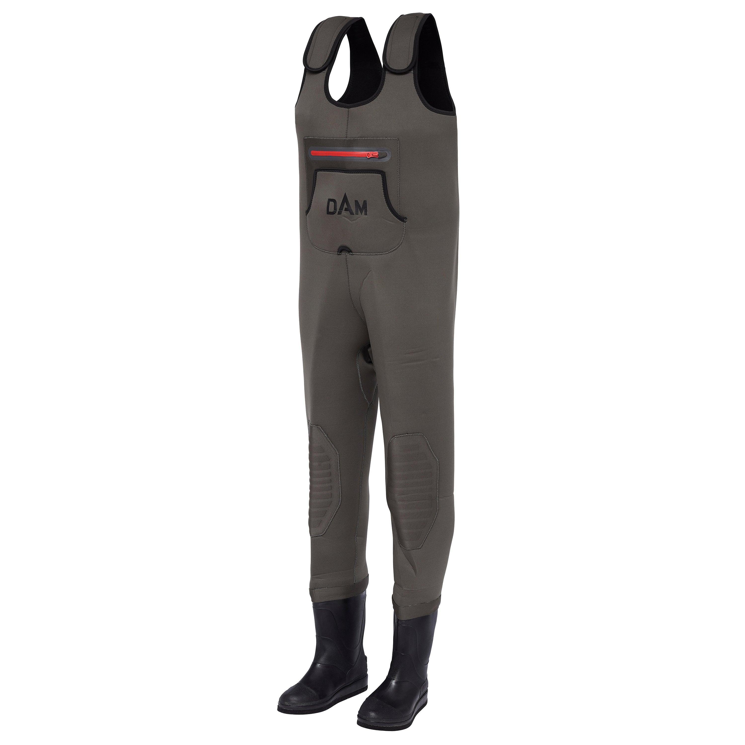 DAM Break-Point Neoprene Felt vadarbyxor med stövlar
