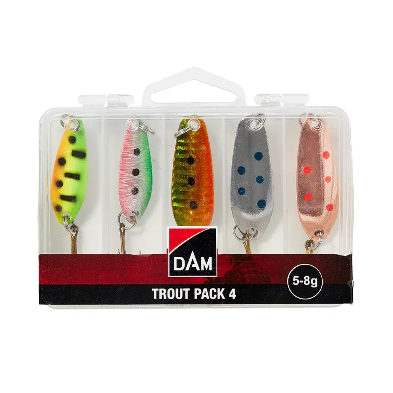 DAM Trout Pack 5-10 g skedsortiment 5 st/pkt - Image 3