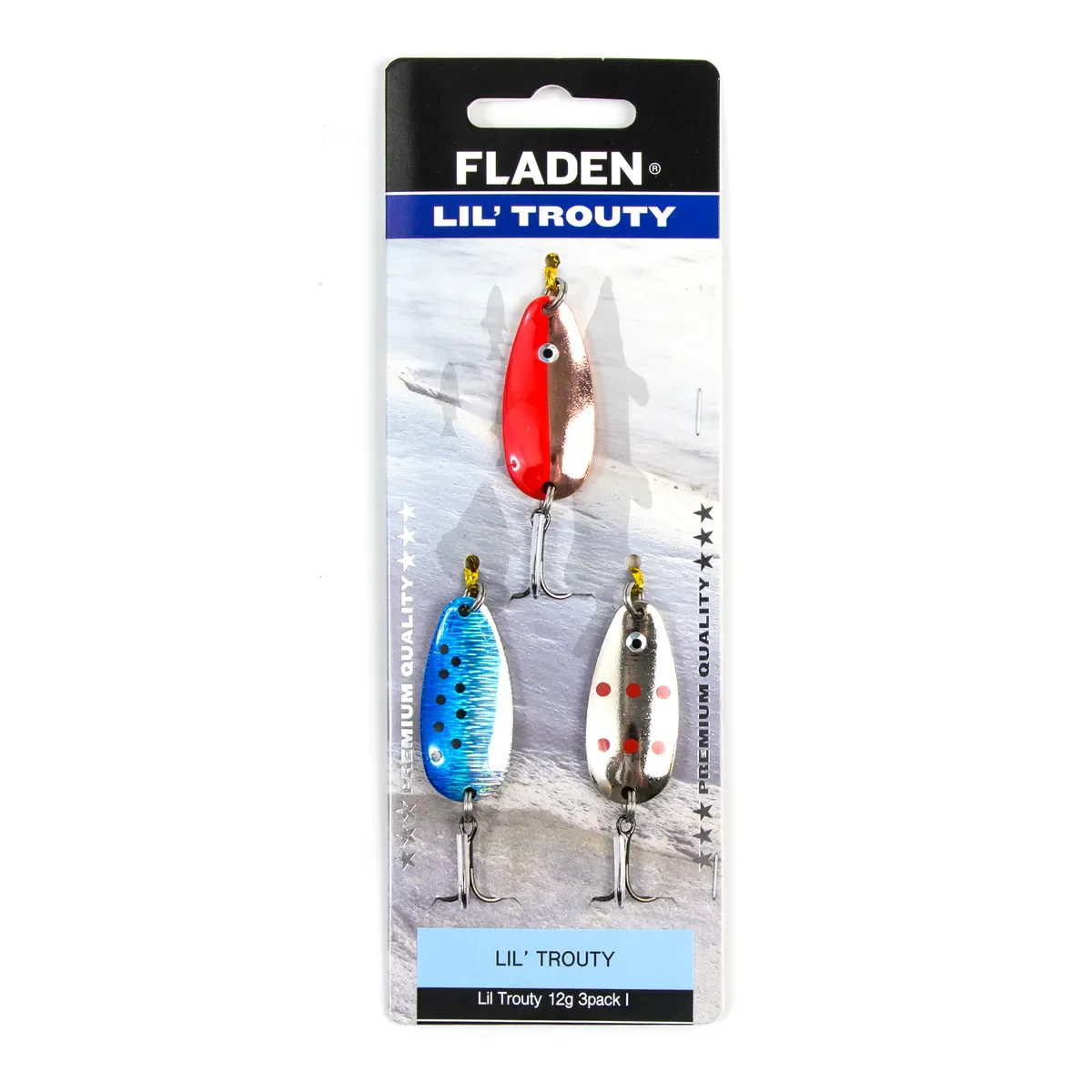 Fladen Lil Trouty I 12 g skeddragssortiment 3 st/pkt - Image 2