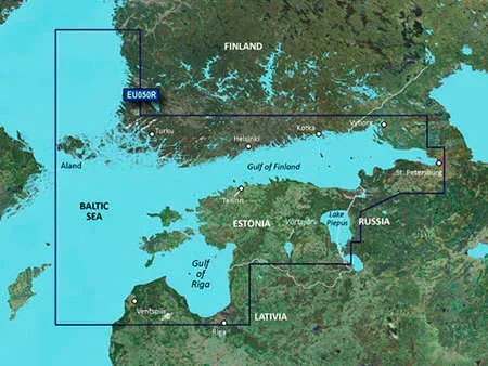 Garmin BlueChart g3 HD HXEU050R sjökort över Finska viken