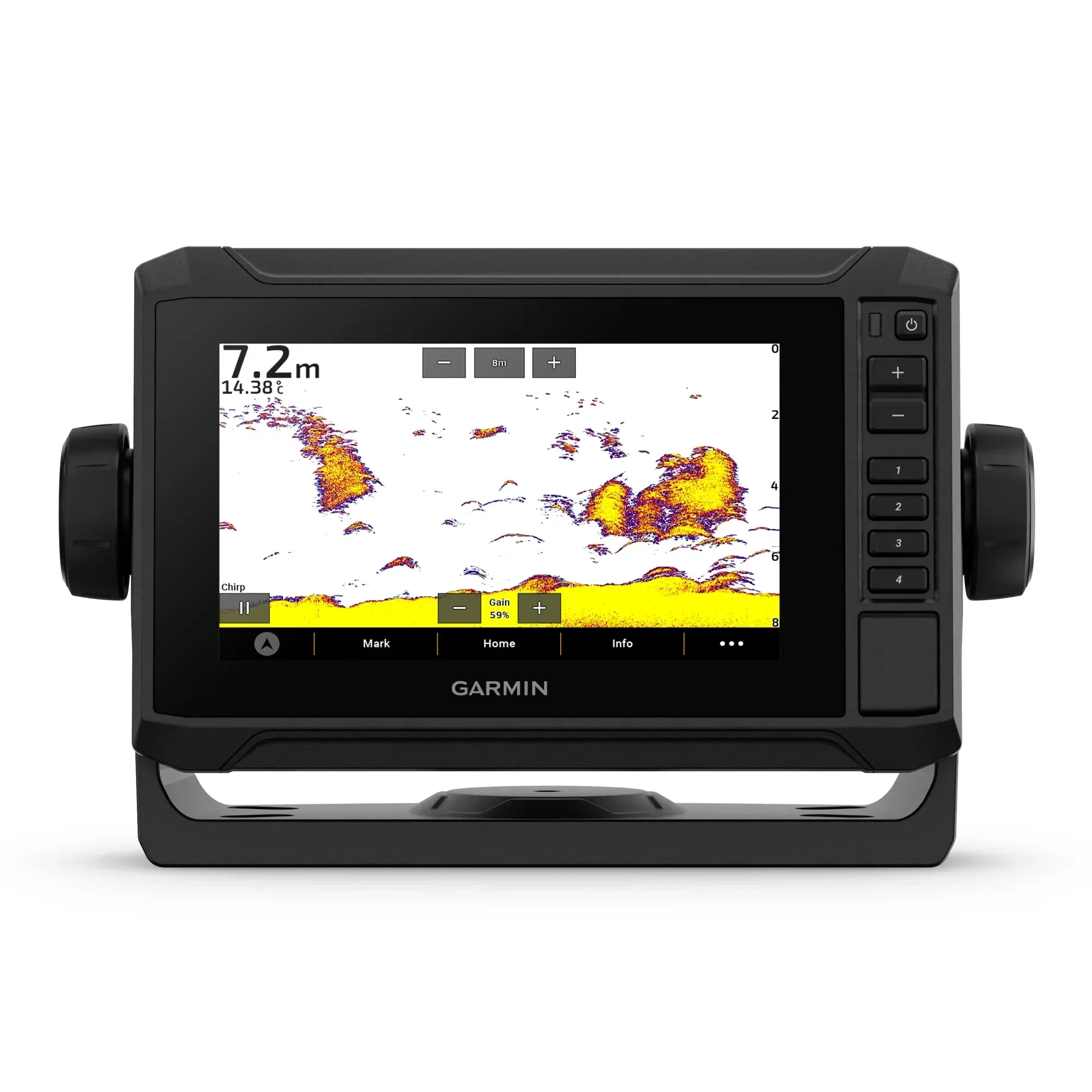 Garmin ECHOMAP UHD2 72sv kombienhet + GT54 givare - Image 3