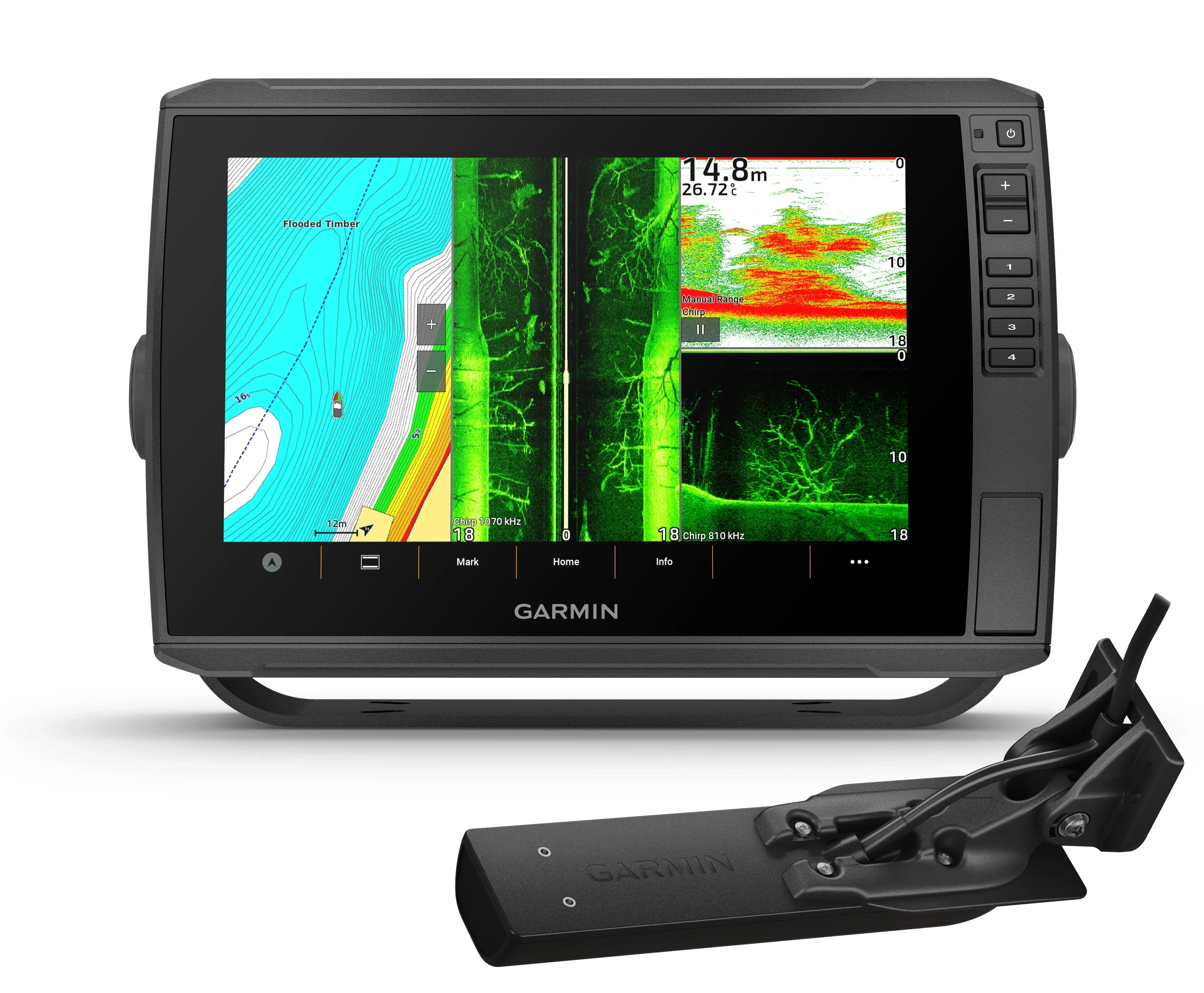 Garmin ECHOMAP Ultra 2 102sv kombienhet + GT56 givare