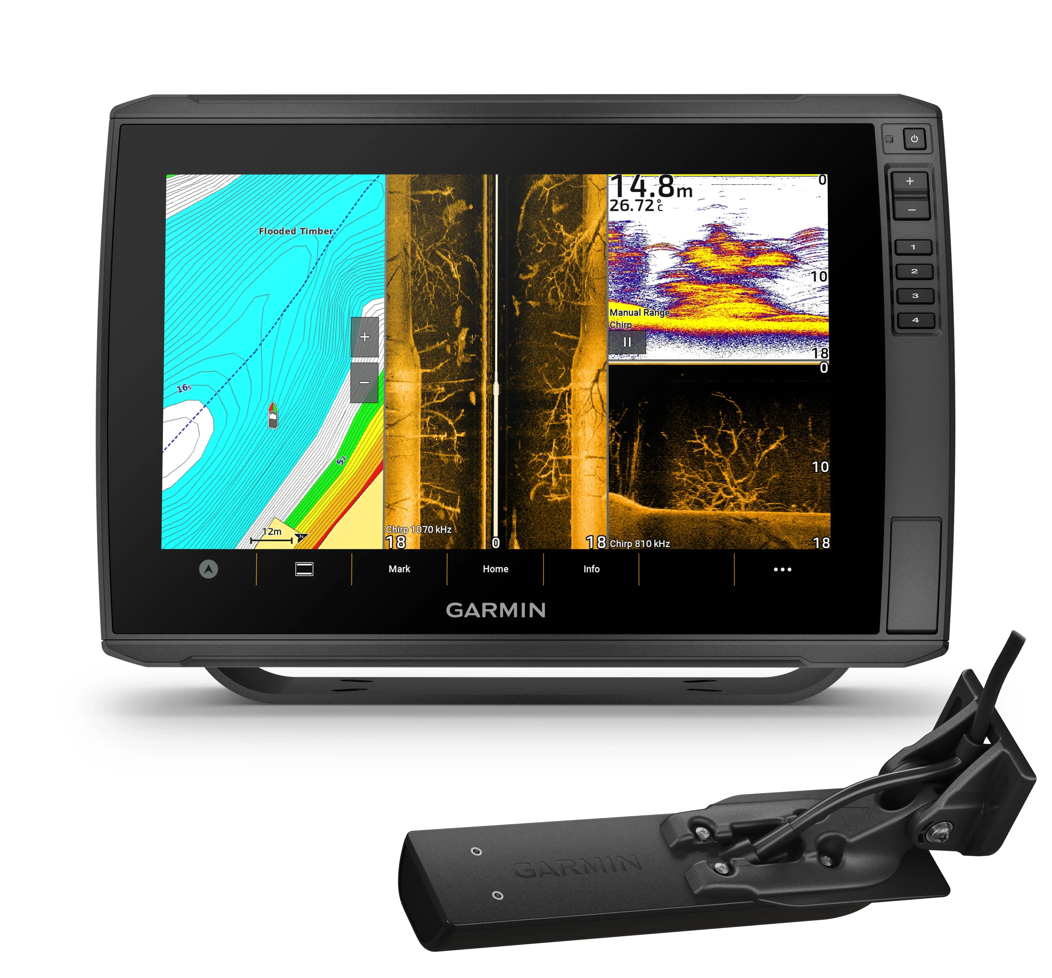 Garmin ECHOMAP Ultra 2 122sv kombienhet + GT56 givare