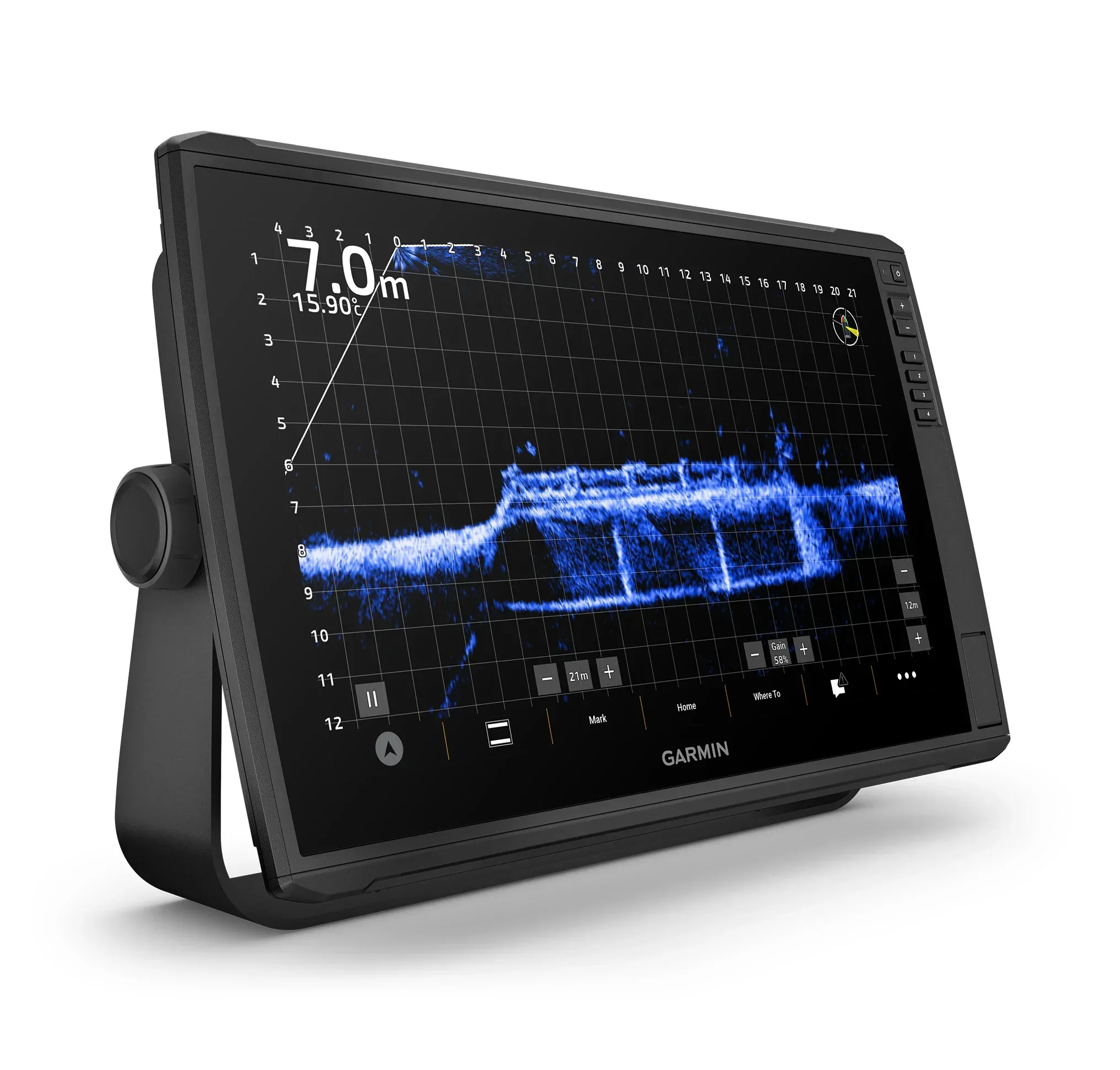 Garmin ECHOMAP Ultra 2 162sv kombienhet + GT56 givare - Image 3