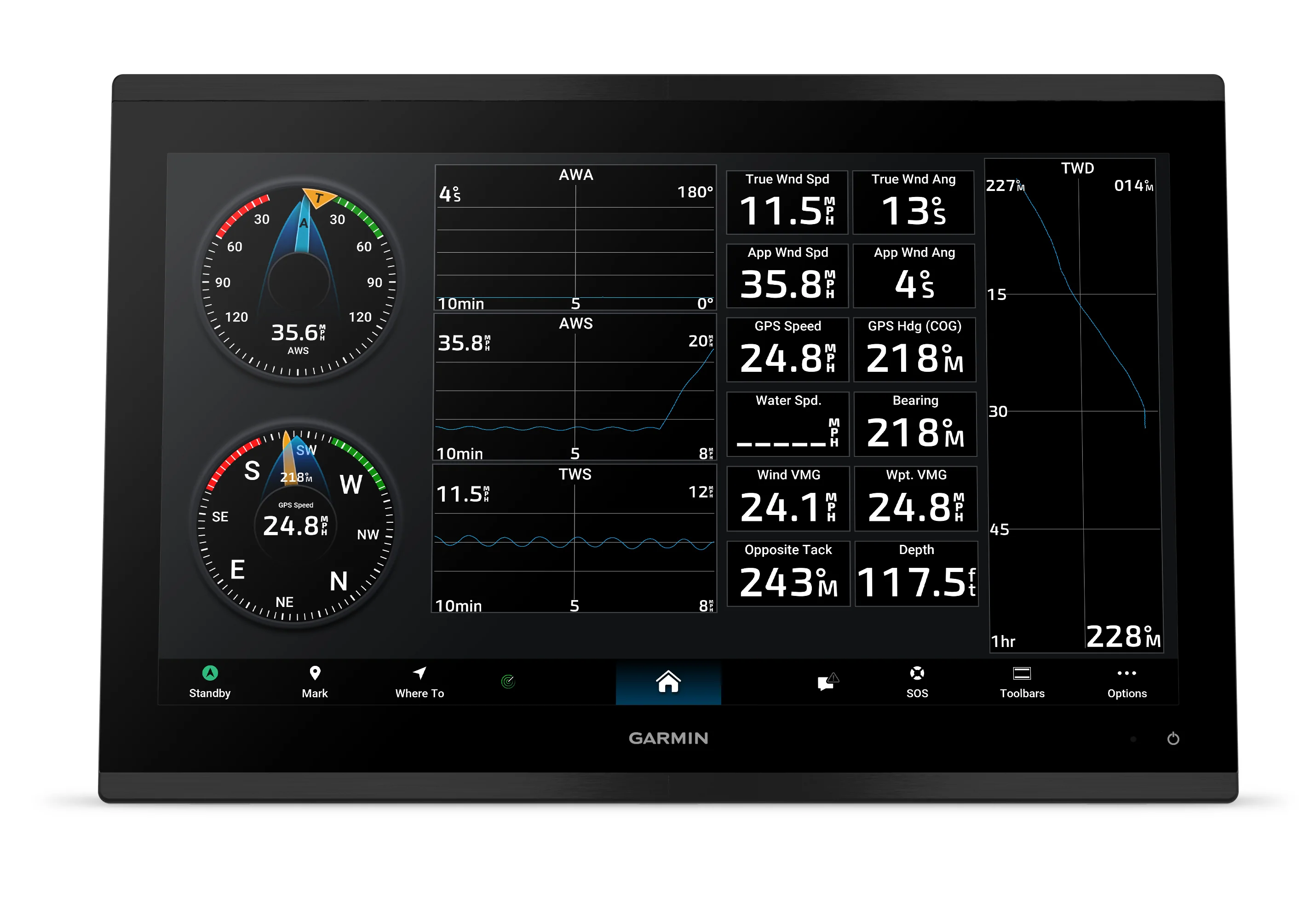 Garmin GPSMAP 9017xsv kombienhet - Image 11