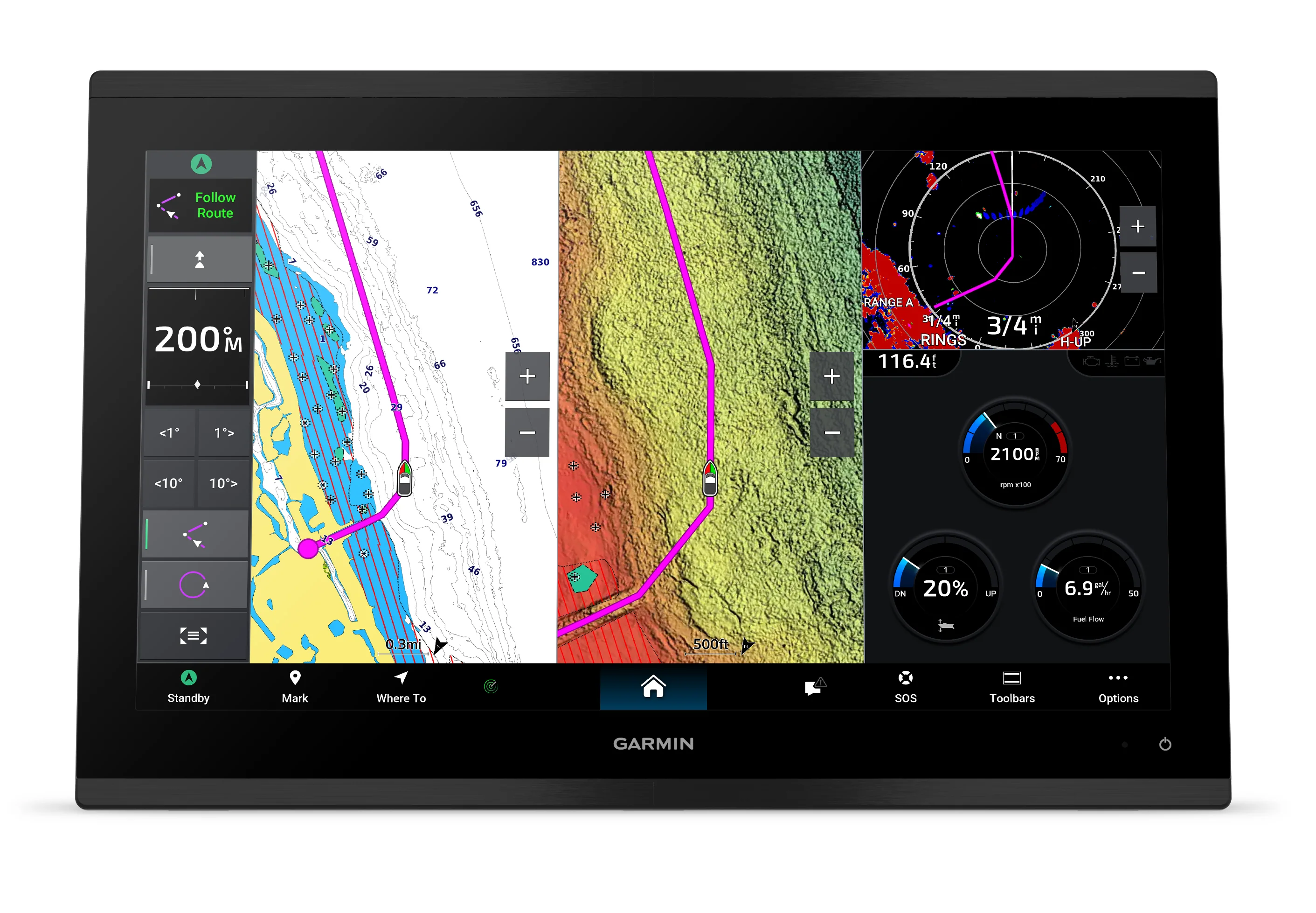 Garmin GPSMAP 9017xsv kombienhet - Image 4