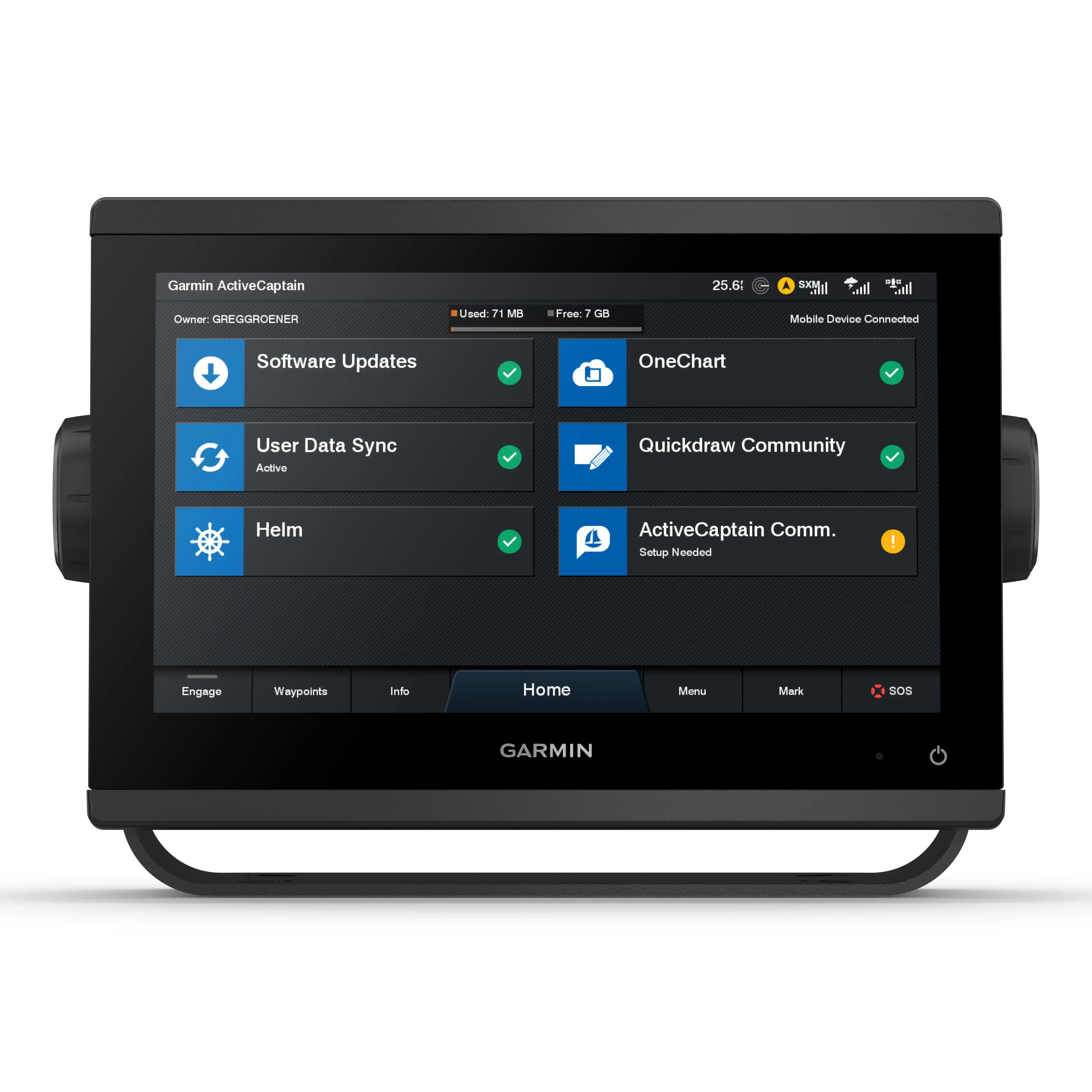 Garmin GPSMAP 923xsv kombienhet - Image 9