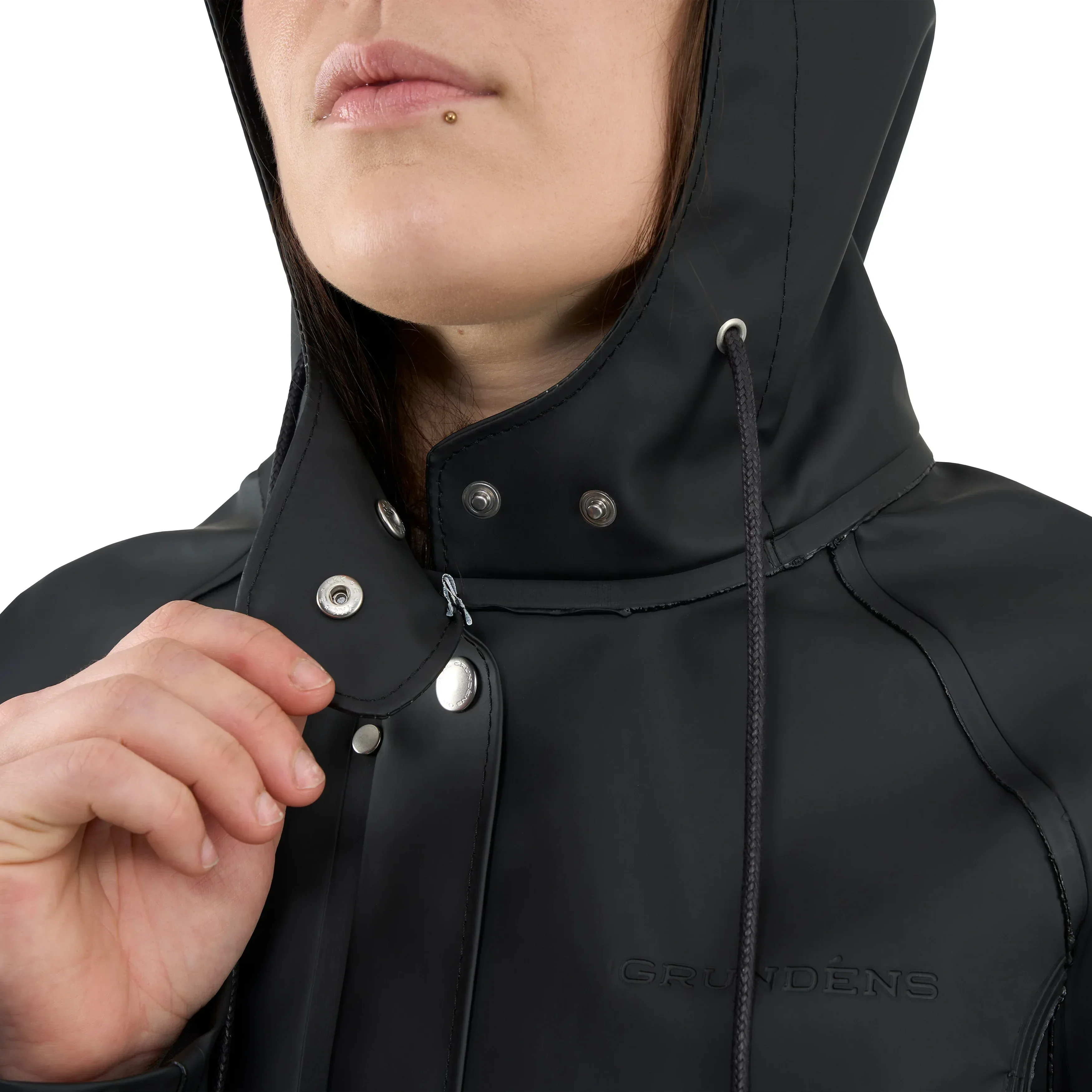 Grundens 1926 Regnkläder Coat Black regnjacka för damer - Image 12
