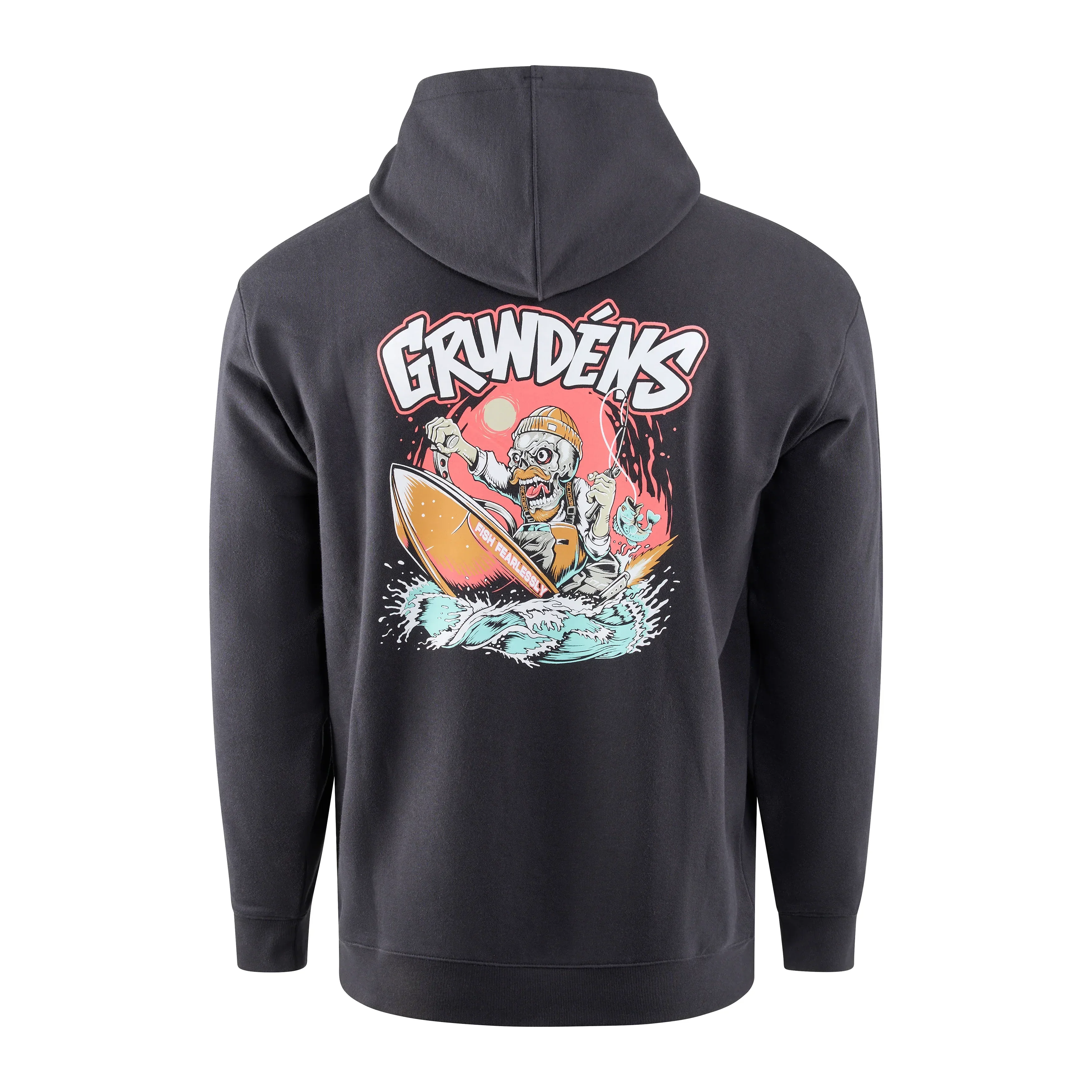 Grundens Full Zip Hot Rod huvtröja