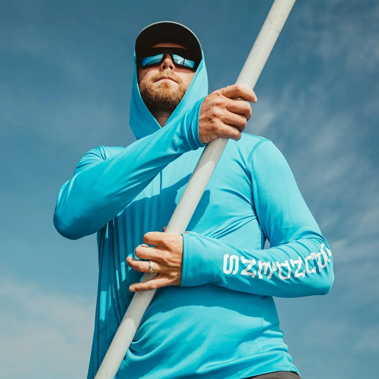 Grundens Tough Sun Hoodie UPF50 fisketröja - Image 4