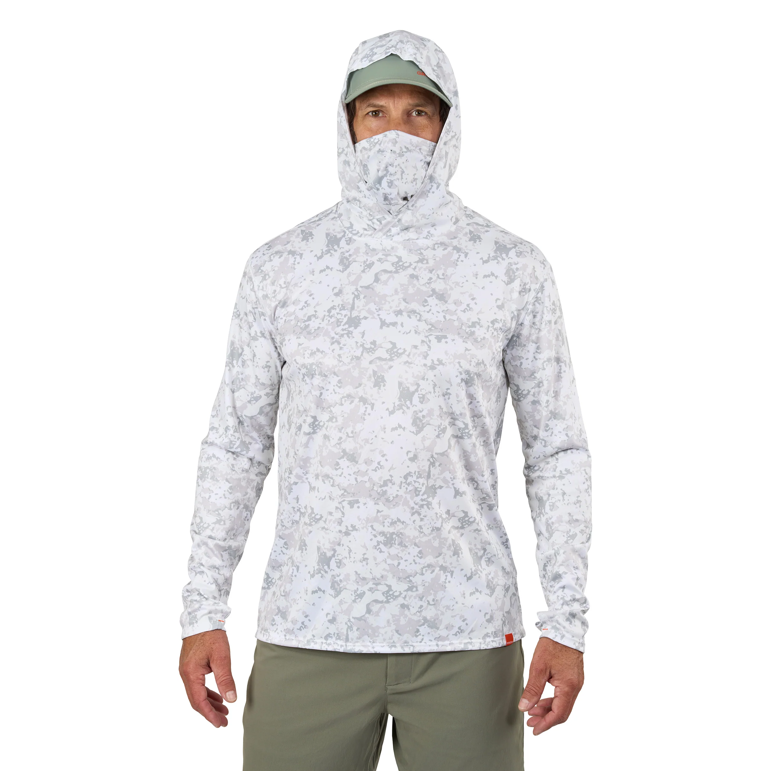 Grundens Tough Sun Masked Hoodie UPF50+ fisketröja - Image 3