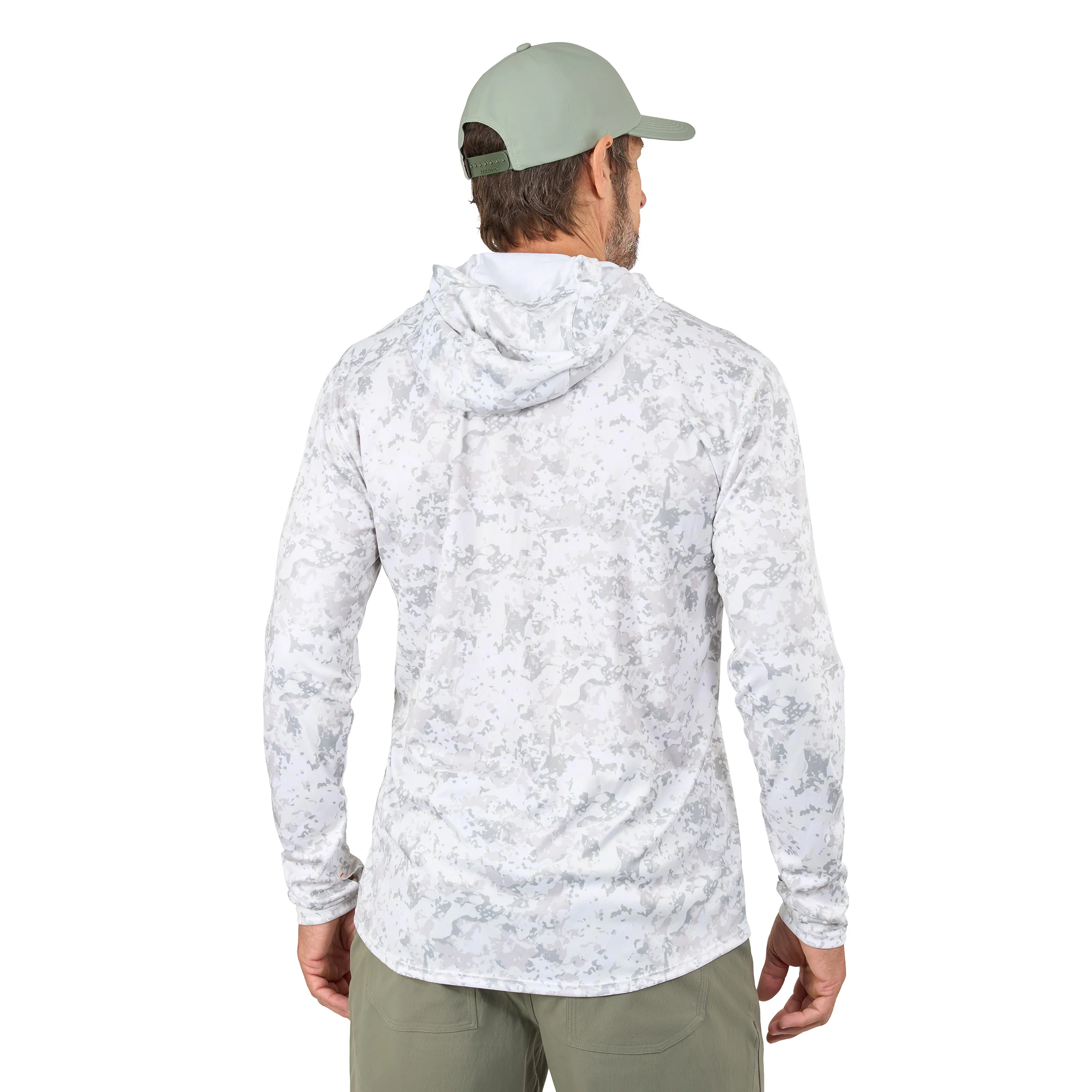 Grundens Tough Sun Masked Hoodie UPF50+ fisketröja - Image 5