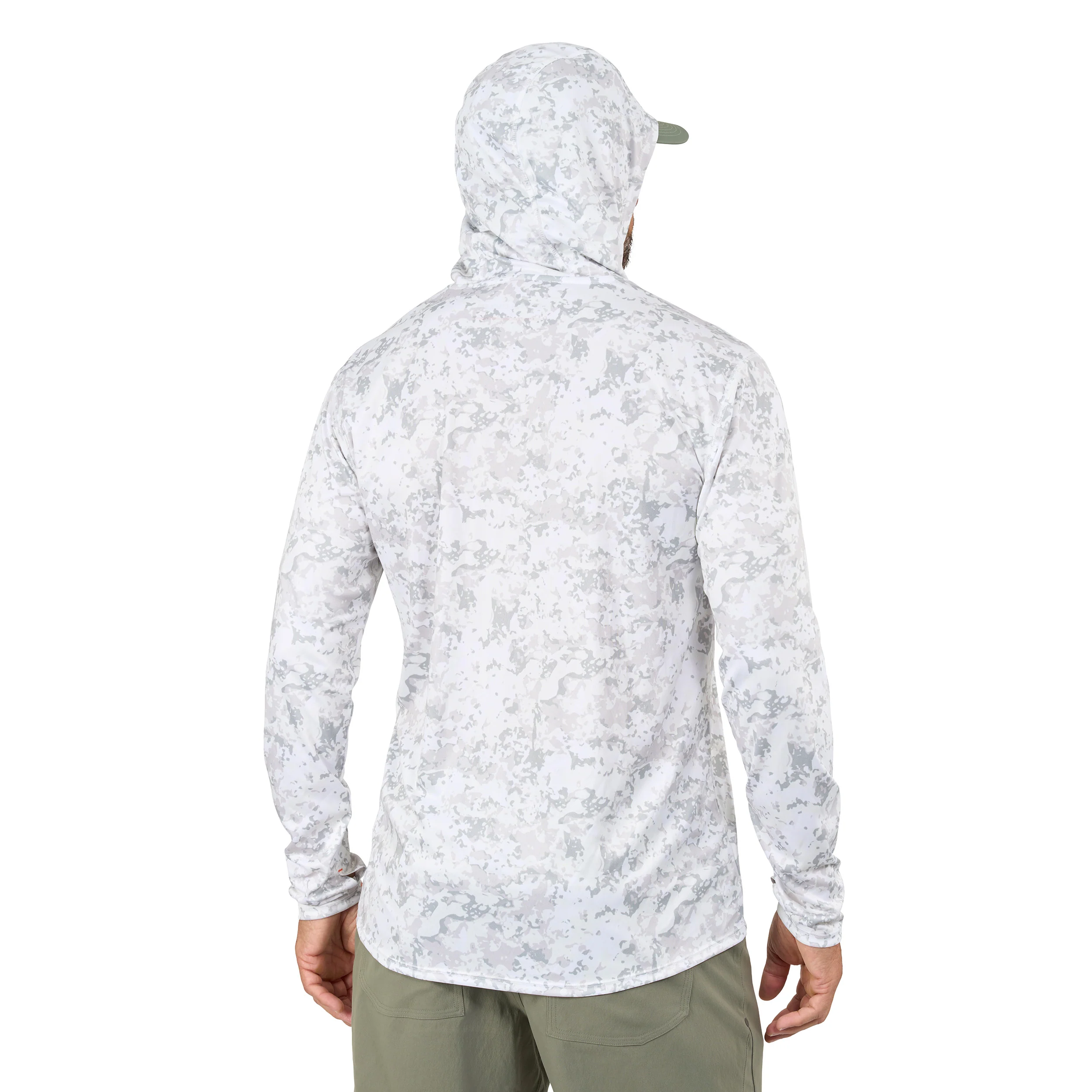 Grundens Tough Sun Masked Hoodie UPF50+ fisketröja - Image 7