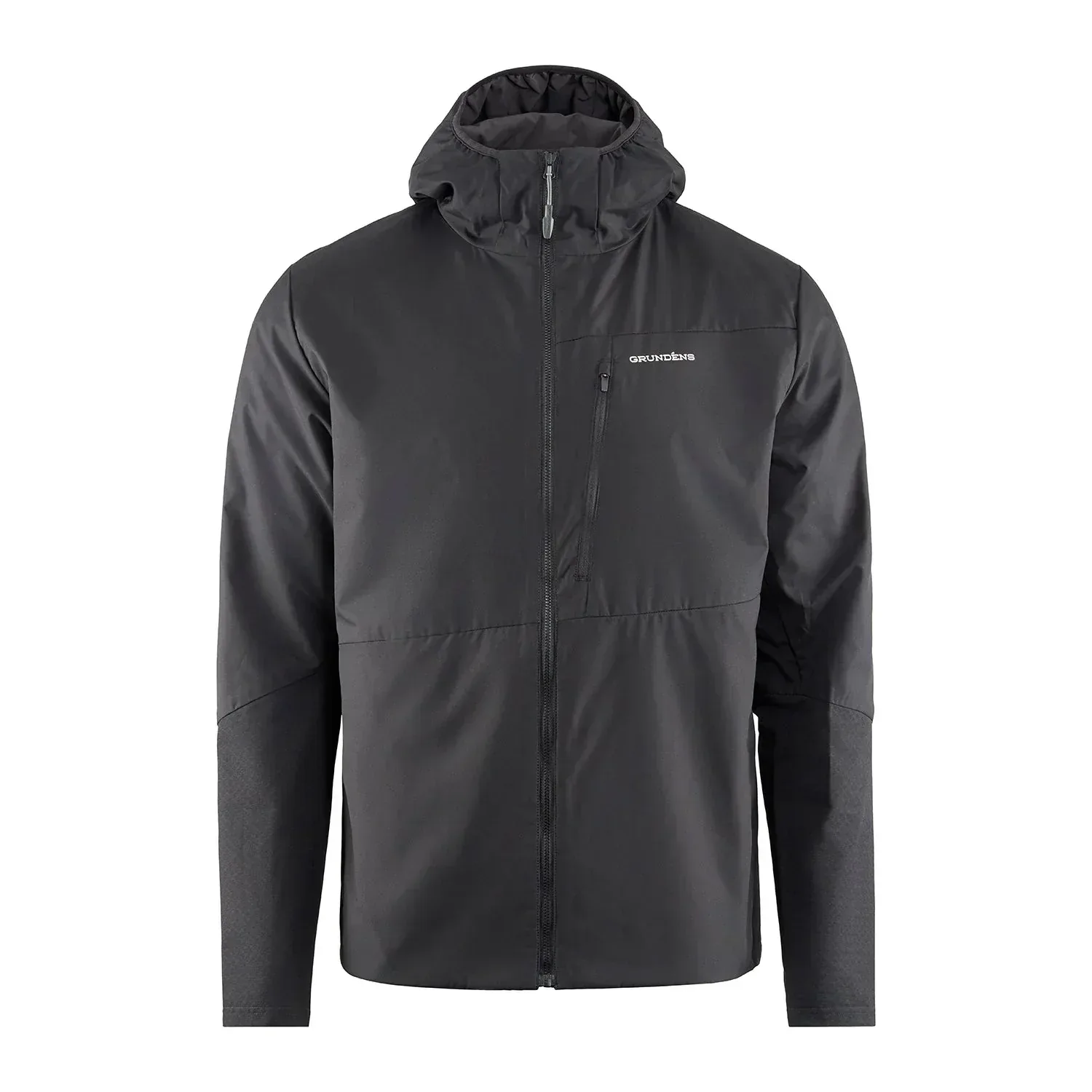 Grundens Turbulence Hybrid Hoodie Black huvtröja / jacka - Image 7