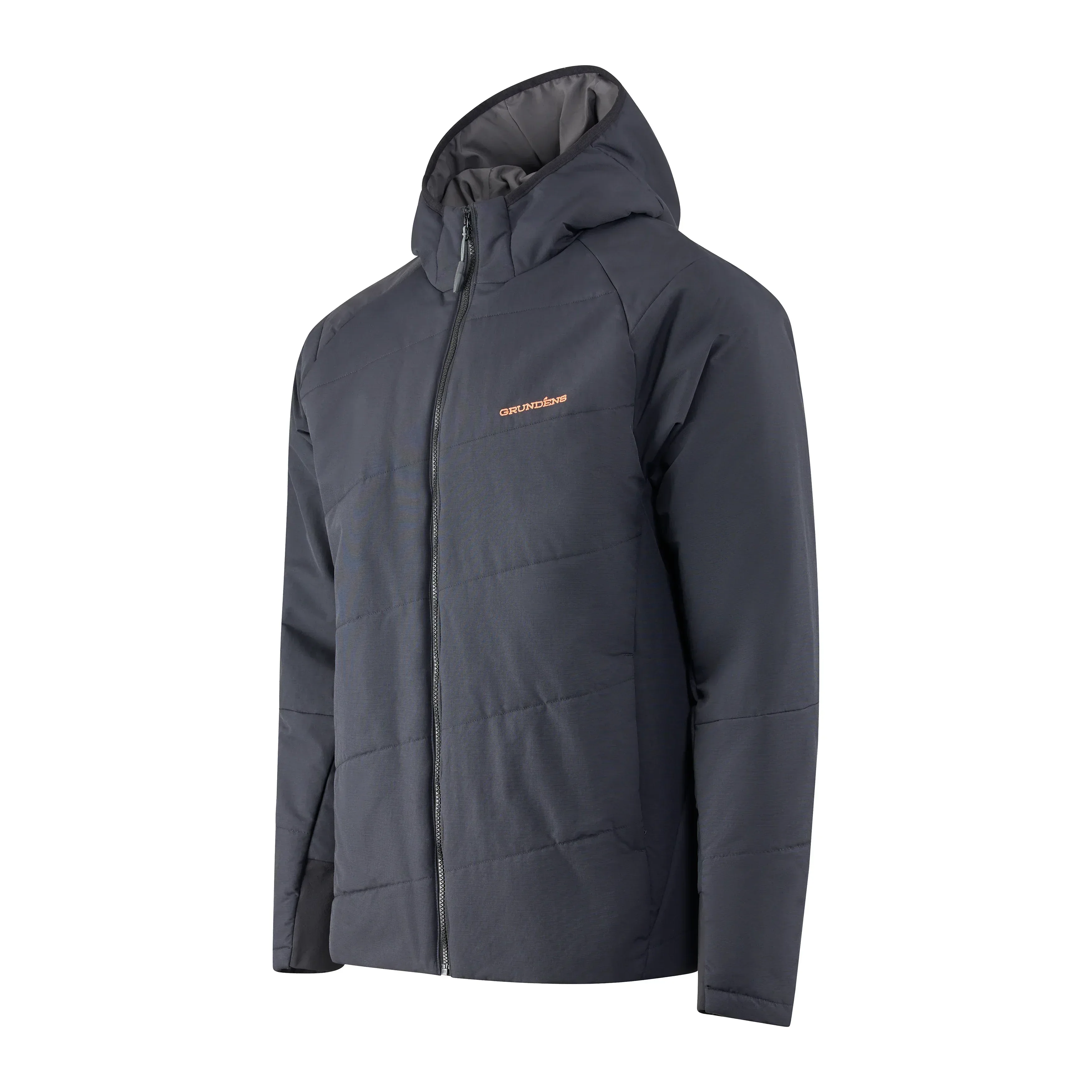 Grundens Turbulence Insulated Hoodie Black huvtröja / jacka - Image 3