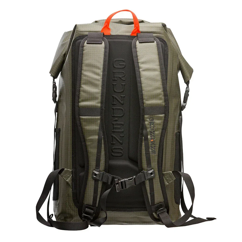 Grundens Wayward Roll Top Backpack 38 L Deep Depths ryggsäck - Image 3