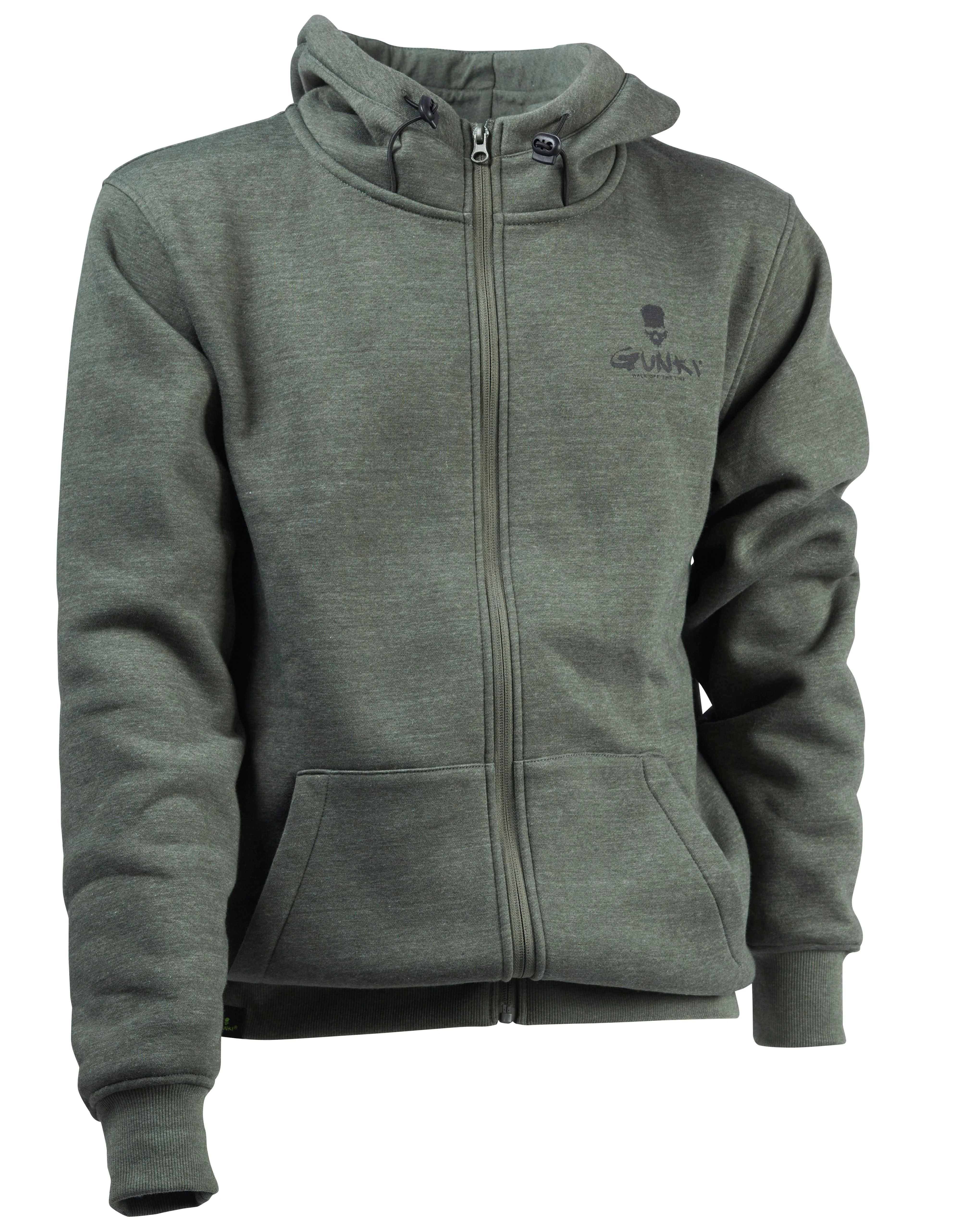 Gunki Chief Khaki Zip Sweat huvtröja - Image 2