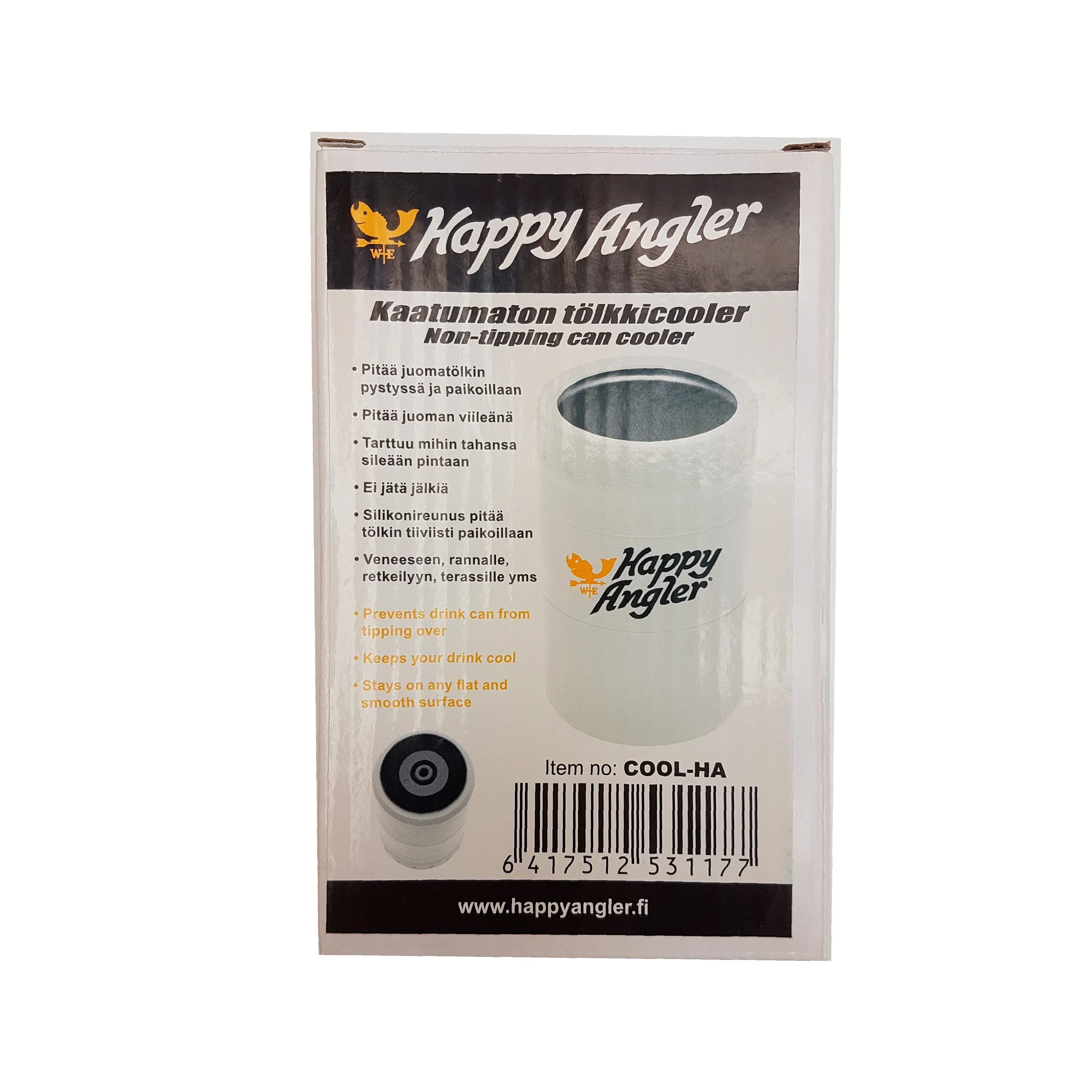Happy Angler Can Cooler burkcooler som inte faller - Image 3