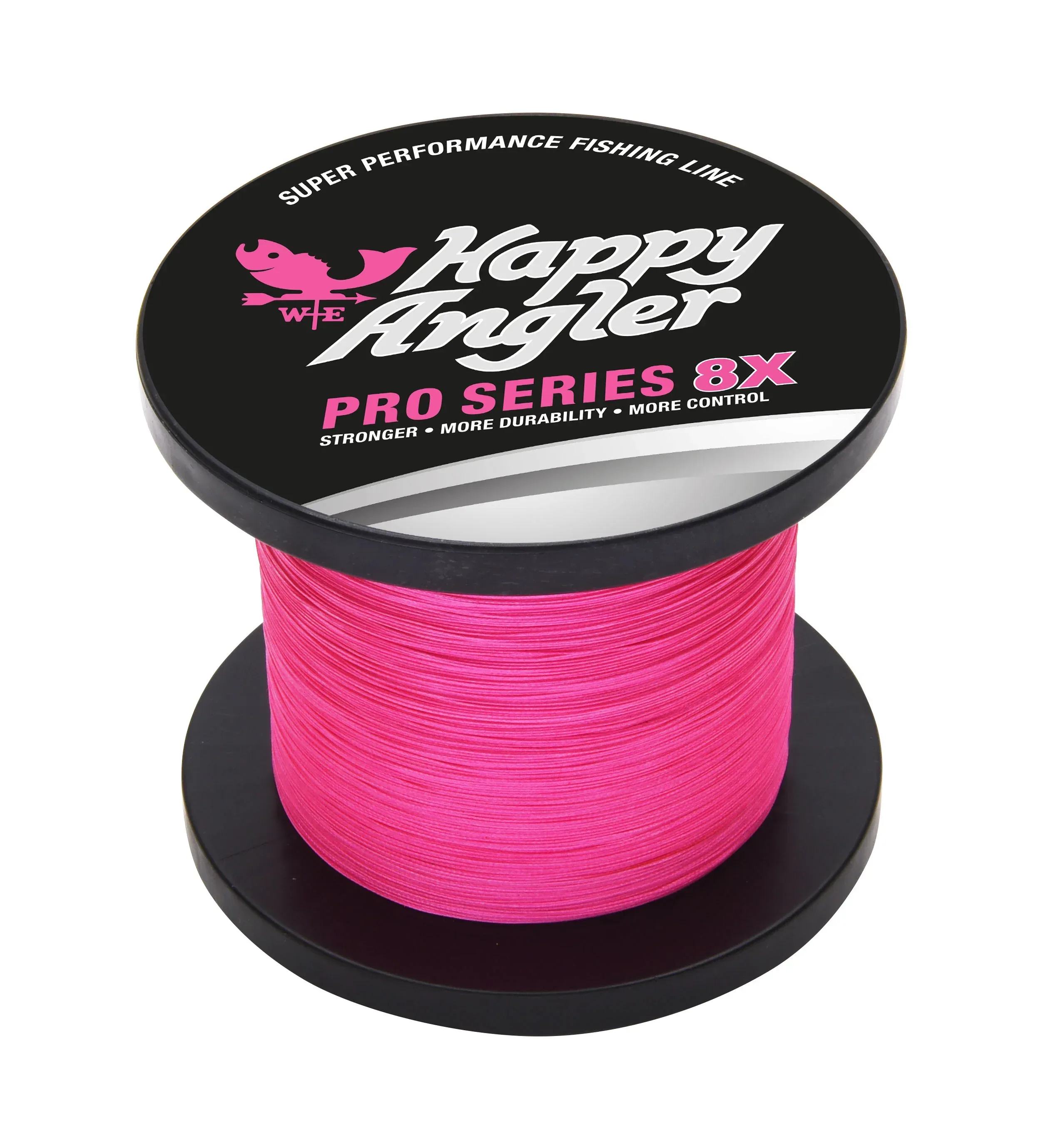 Happy Angler Pro Series 8X 1000 m rosa flätlina - Image 6