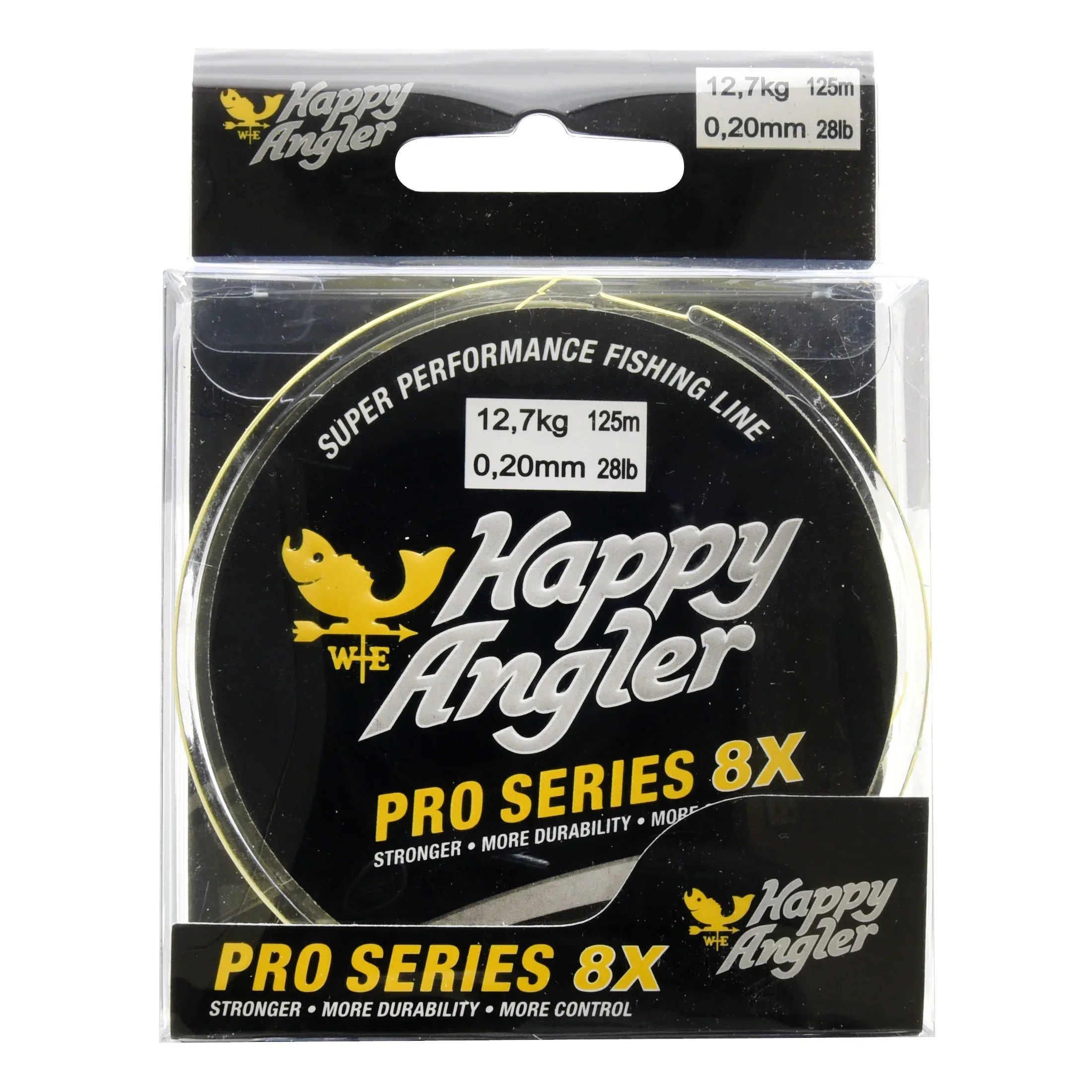 Happy Angler Pro Series 8X 125 m gul flätlina - Image 3