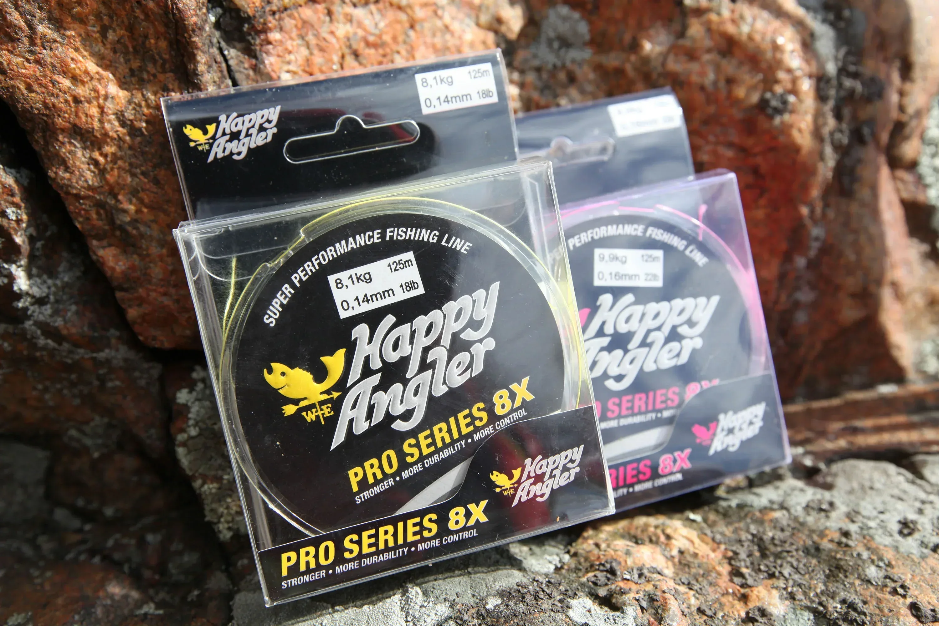 Happy Angler Pro Series 8X 125 m gul flätlina - Image 4