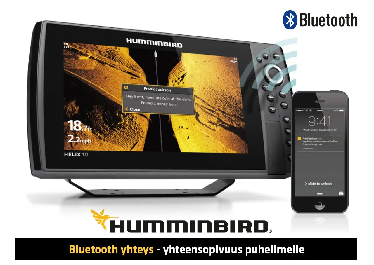 Humminbird APEX 19 MEGA SI+ kombienhet + givare - Image 2
