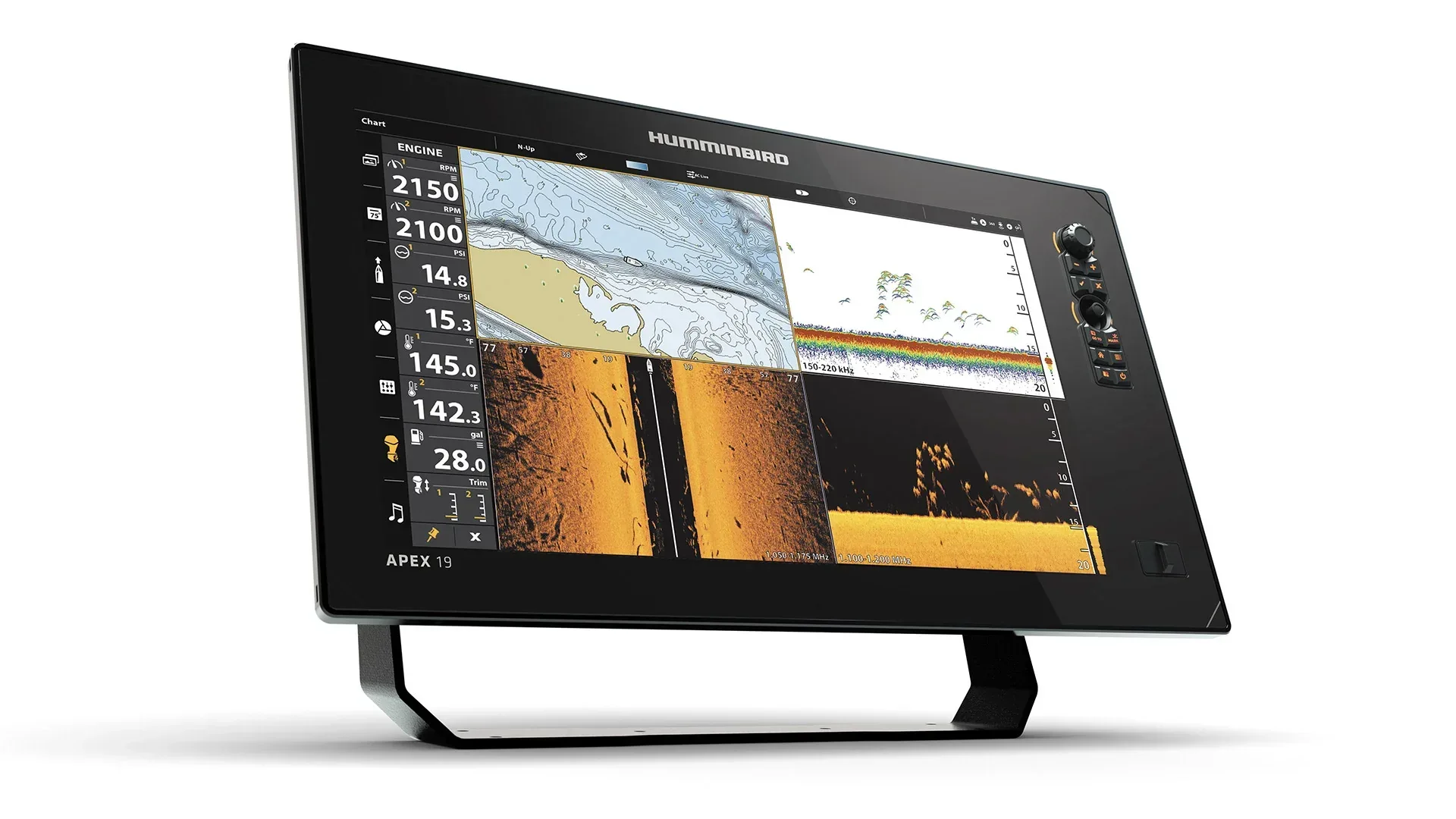 Humminbird APEX 19 MEGA SI+ kombienhet + givare - Image 5