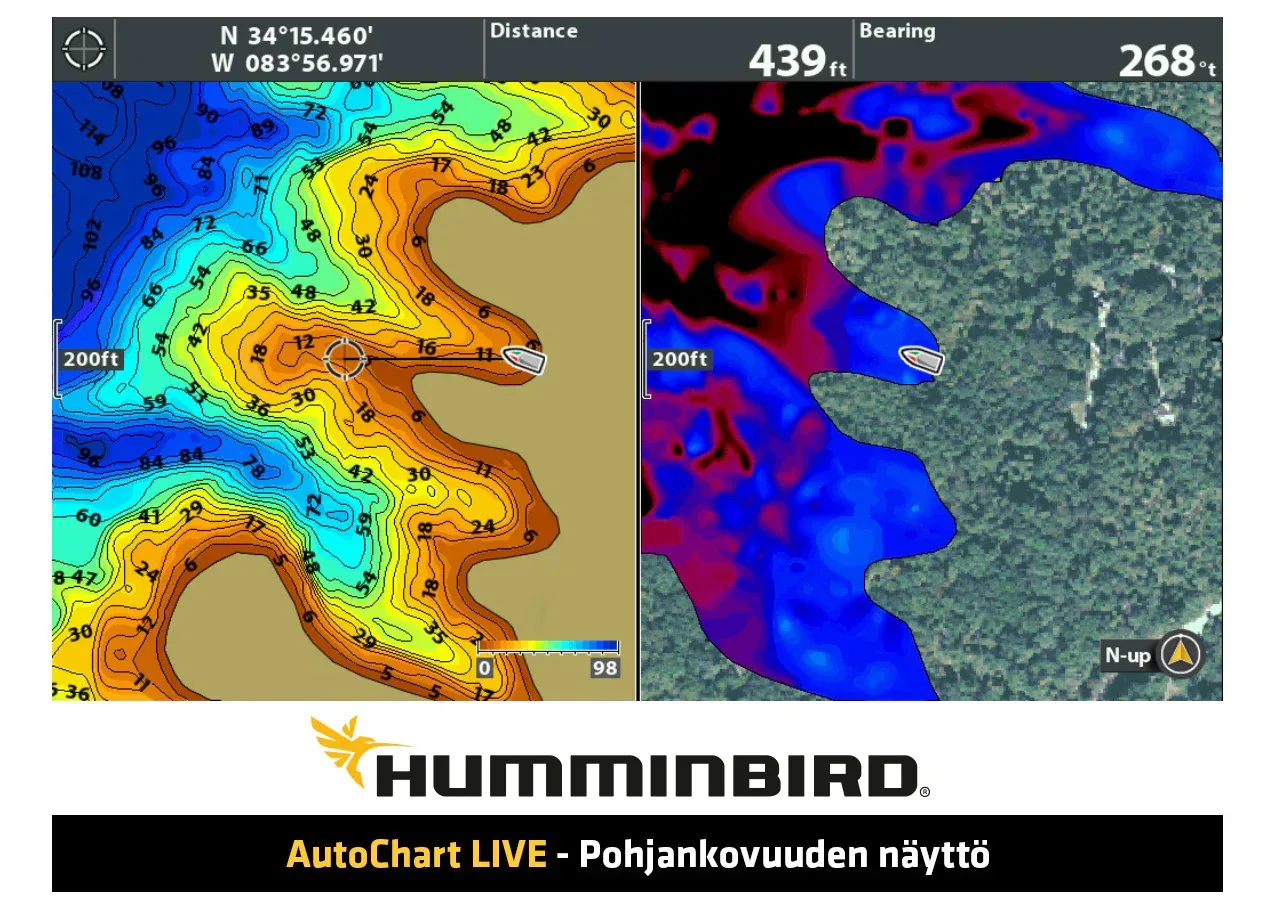 Humminbird APEX 19 MEGA SI+ kombienhet + givare - Image 9