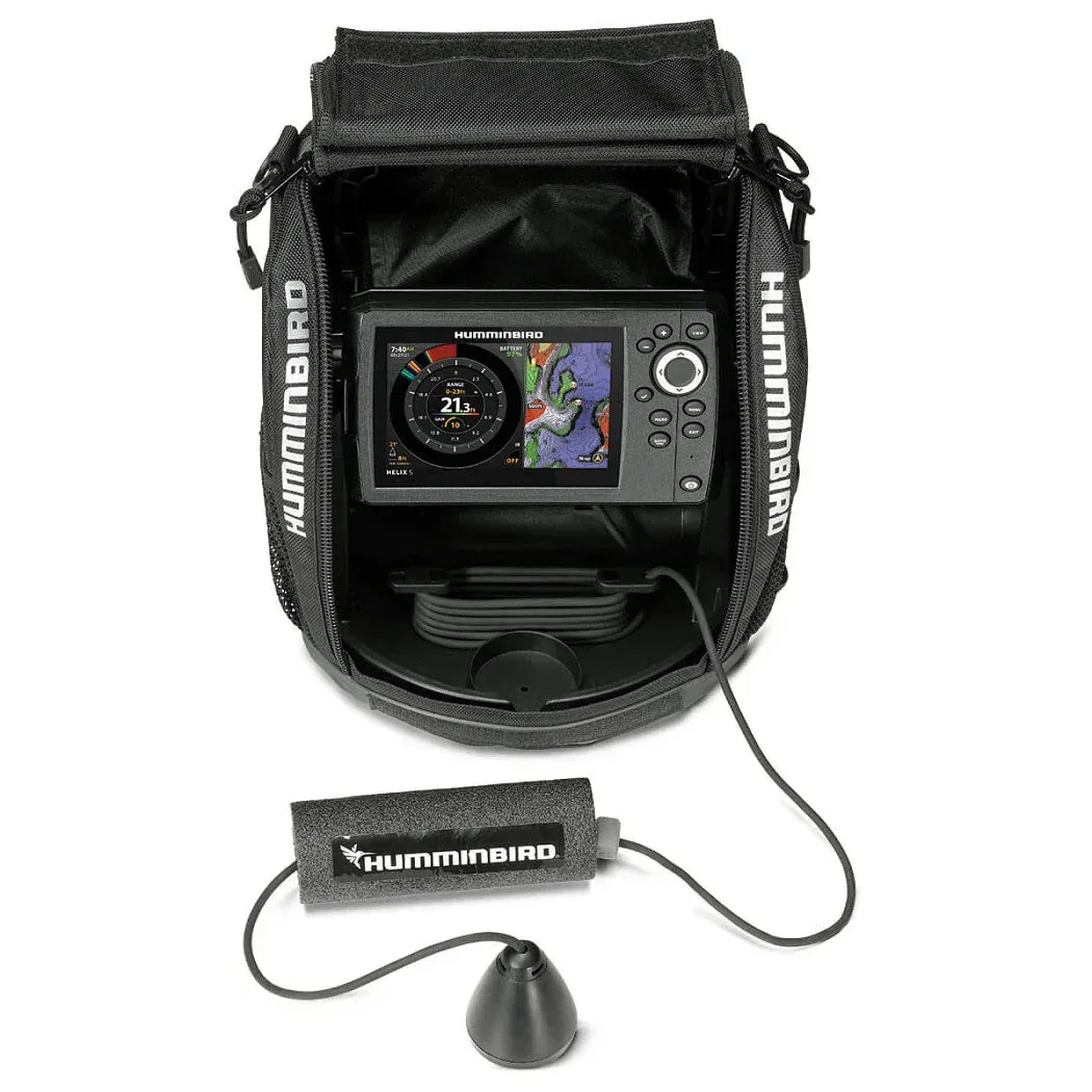 Humminbird Helix ICE 5 Chirp GPS G3 Icepack bärbar kombienhet - Image 3
