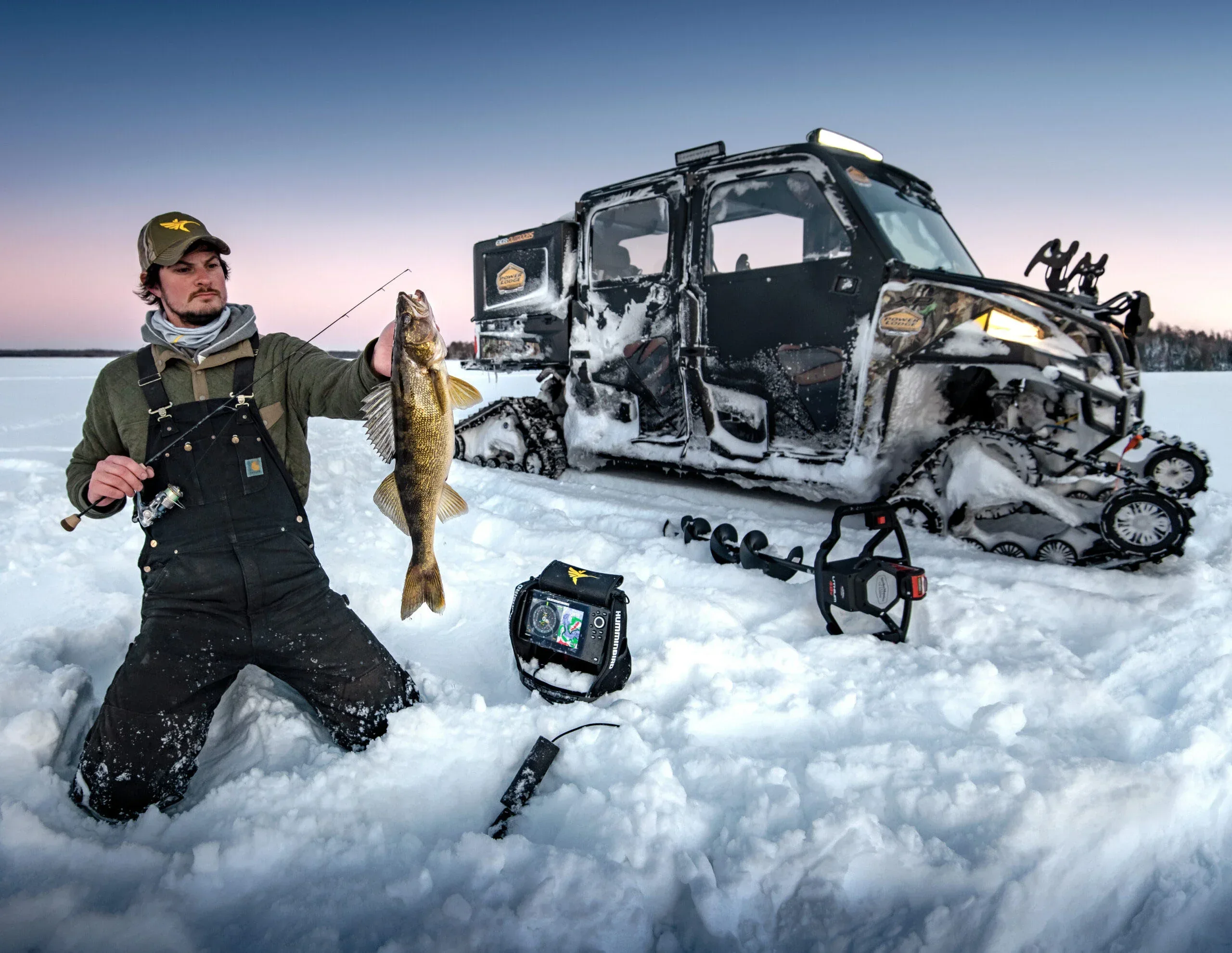 Humminbird Helix ICE 5 Chirp GPS G3 Icepack bärbar kombienhet - Image 6