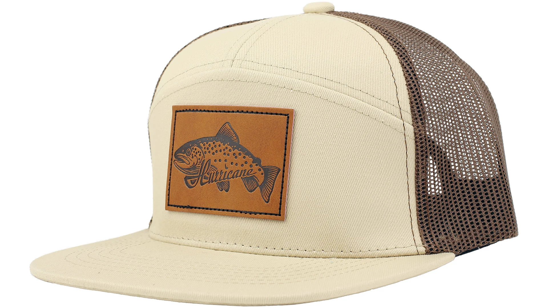 Hurricane Leather Patch Trout Trucker keps - Image 2