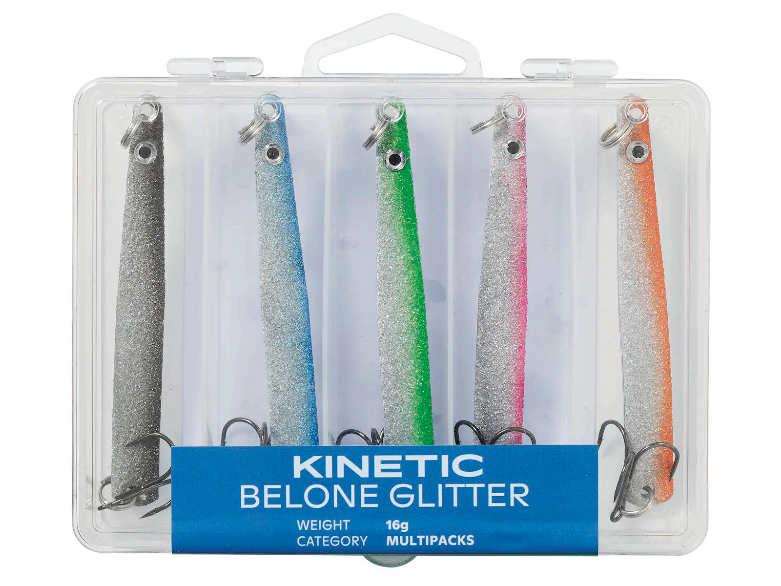 Kinetic Belone Glitter 16 g skeddrag 5 st/pkt - Image 2