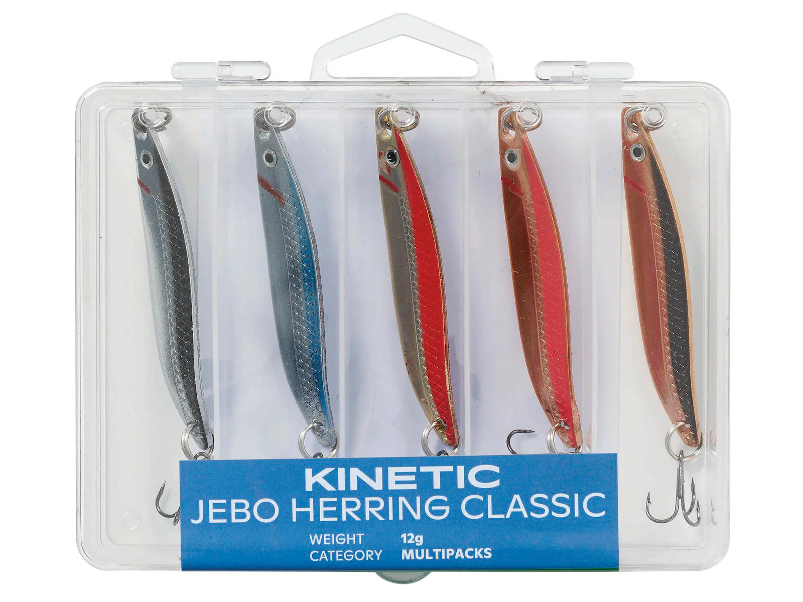 Kinetic Jebo Herring Classic 34 g sortiment 5 st/pkt