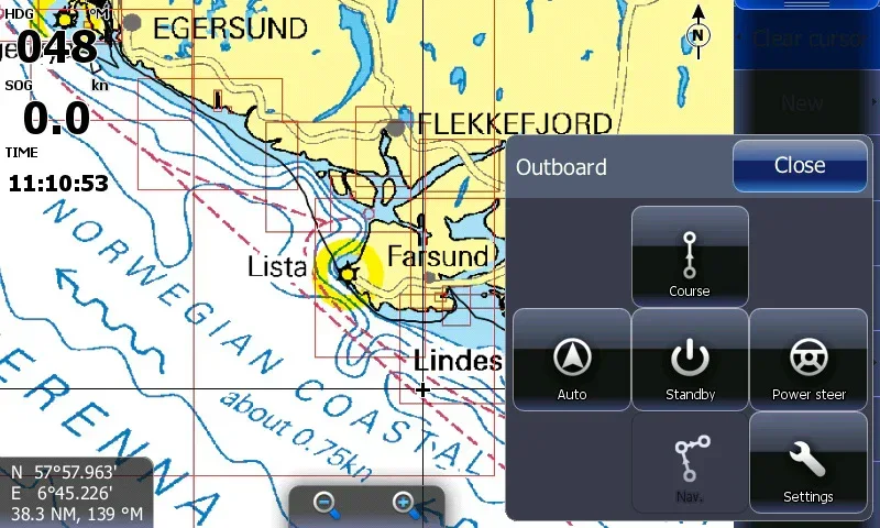 Lowrance autopilot för hydraulisk styrning - Image 7