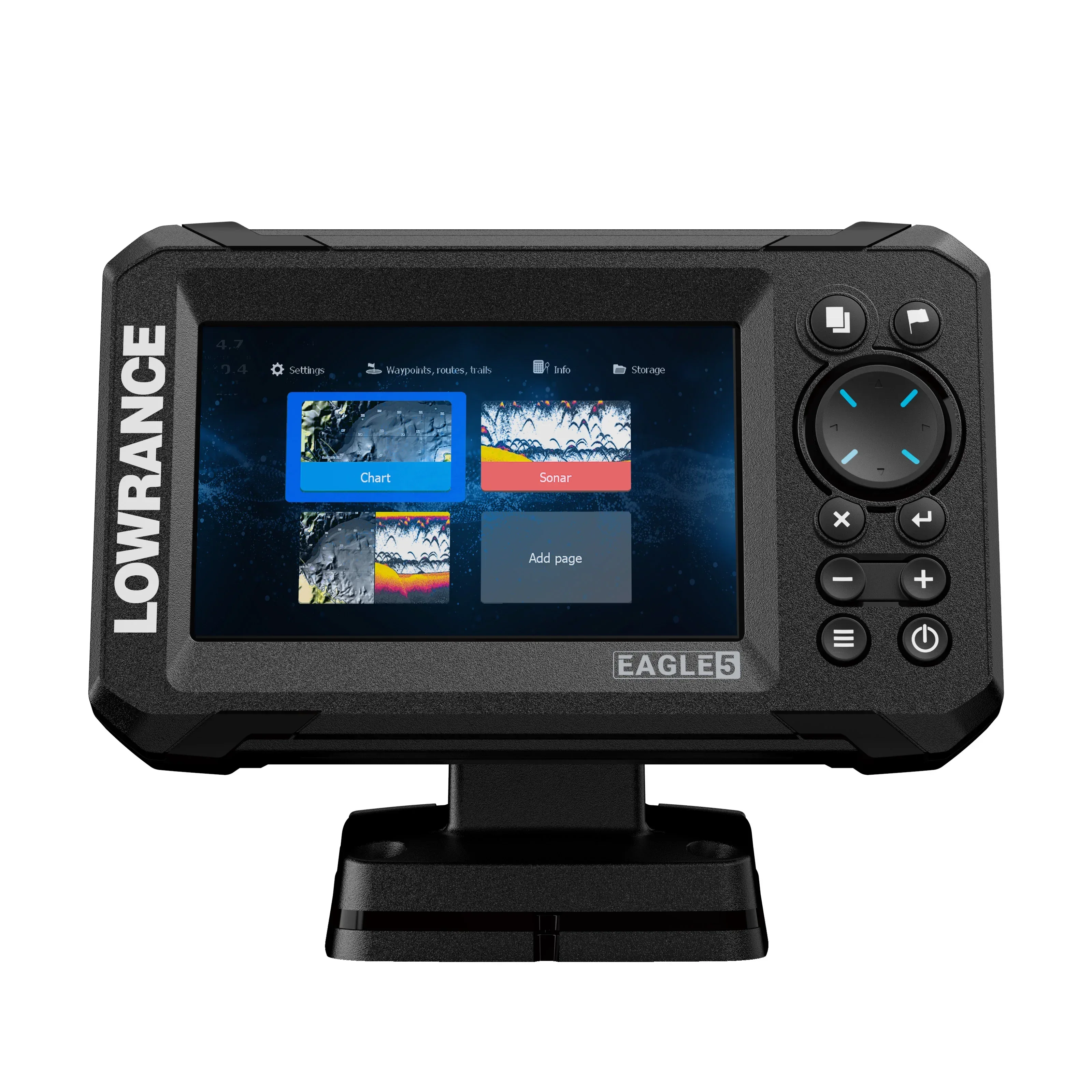 Lowrance Eagle 5 kombienhet + SplitShot HD givare - Image 3