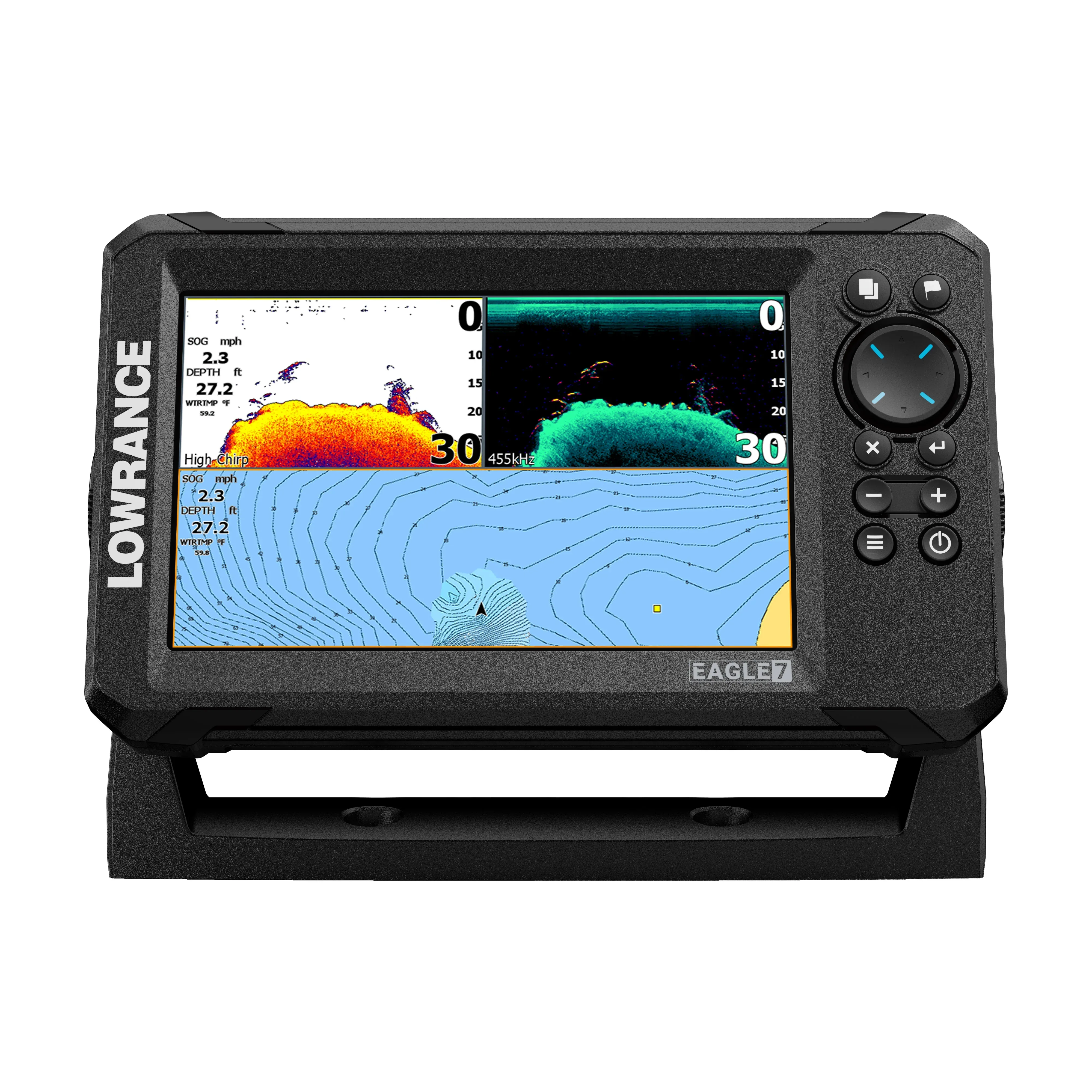 Lowrance Eagle 7 kombienhet + SplitShot HD givare - Image 3