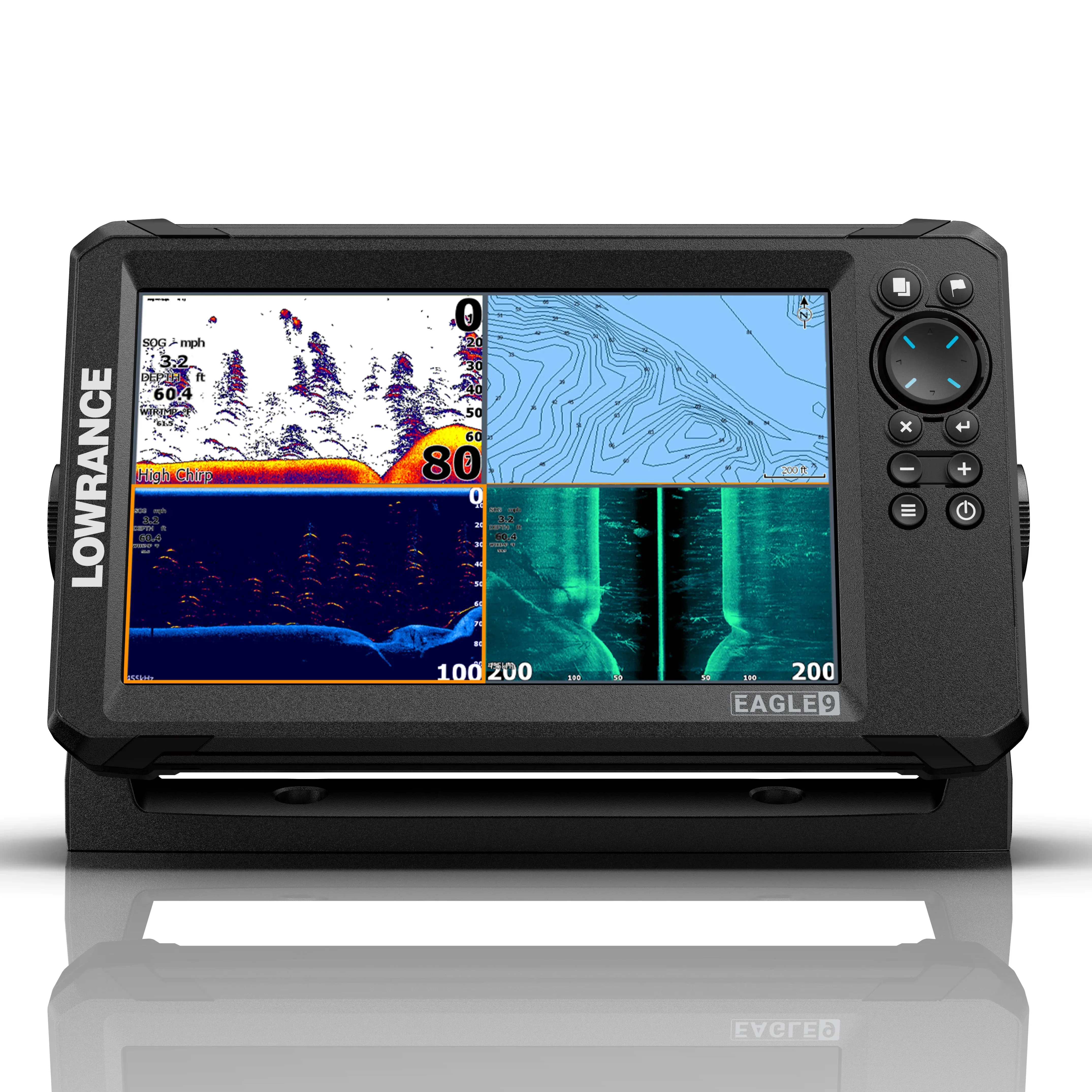 Lowrance Eagle 9 kombienhet + TripleShot HD givare - Image 4